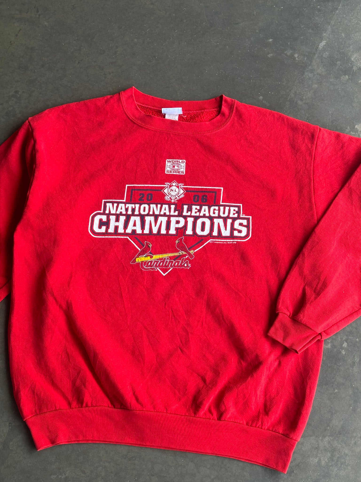 Vintage Cardinal Sweater L