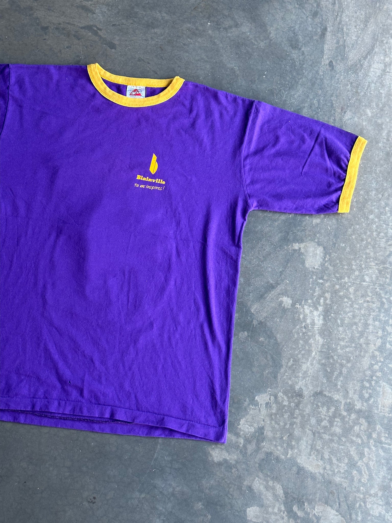 Vintage Blainville Ringer Tee L