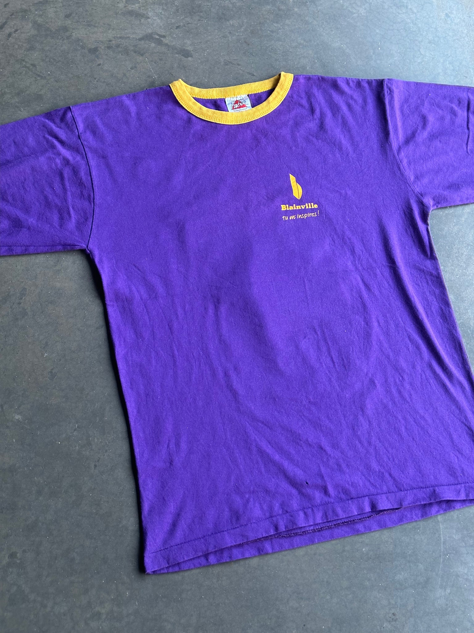 Vintage Blainville Ringer Tee L