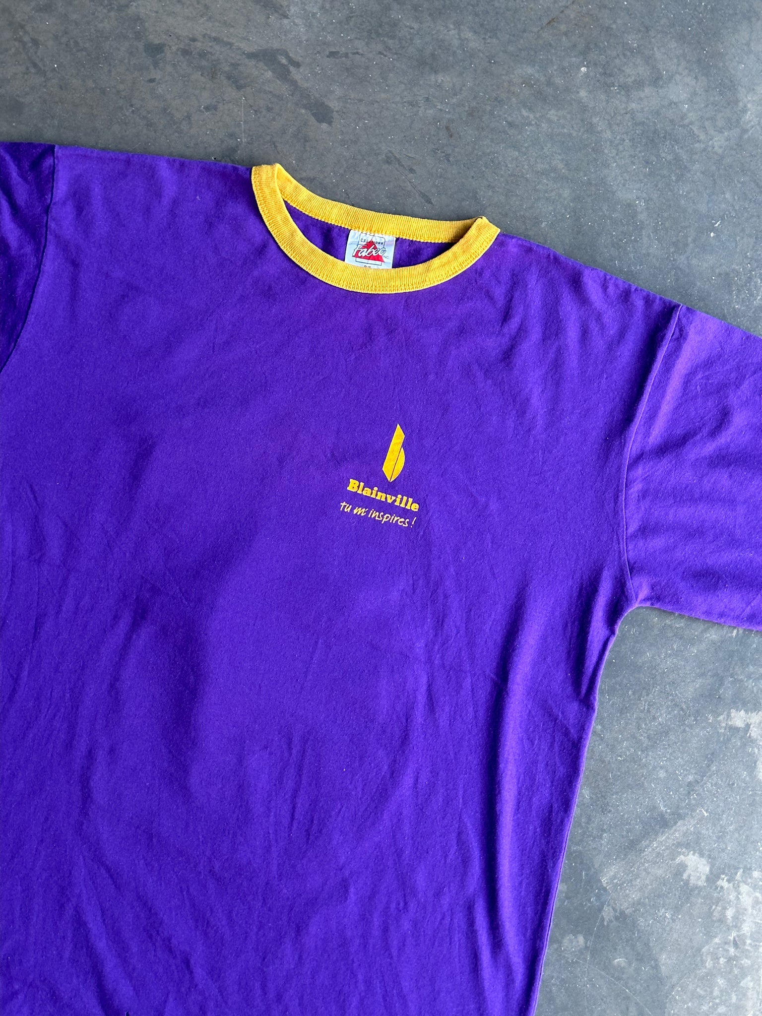 Vintage Blainville Ringer Tee L