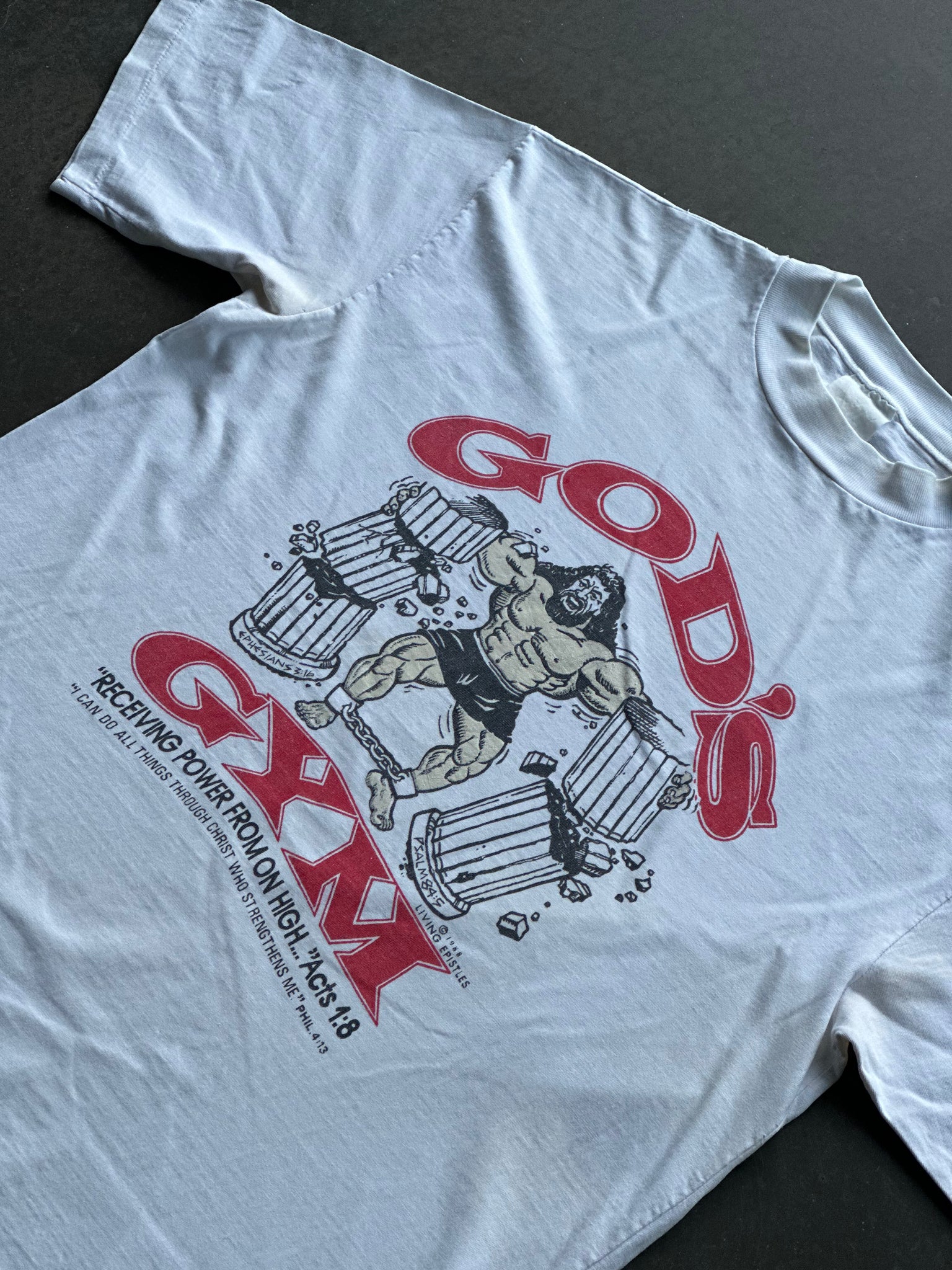 Vintage God's Gym Tee L