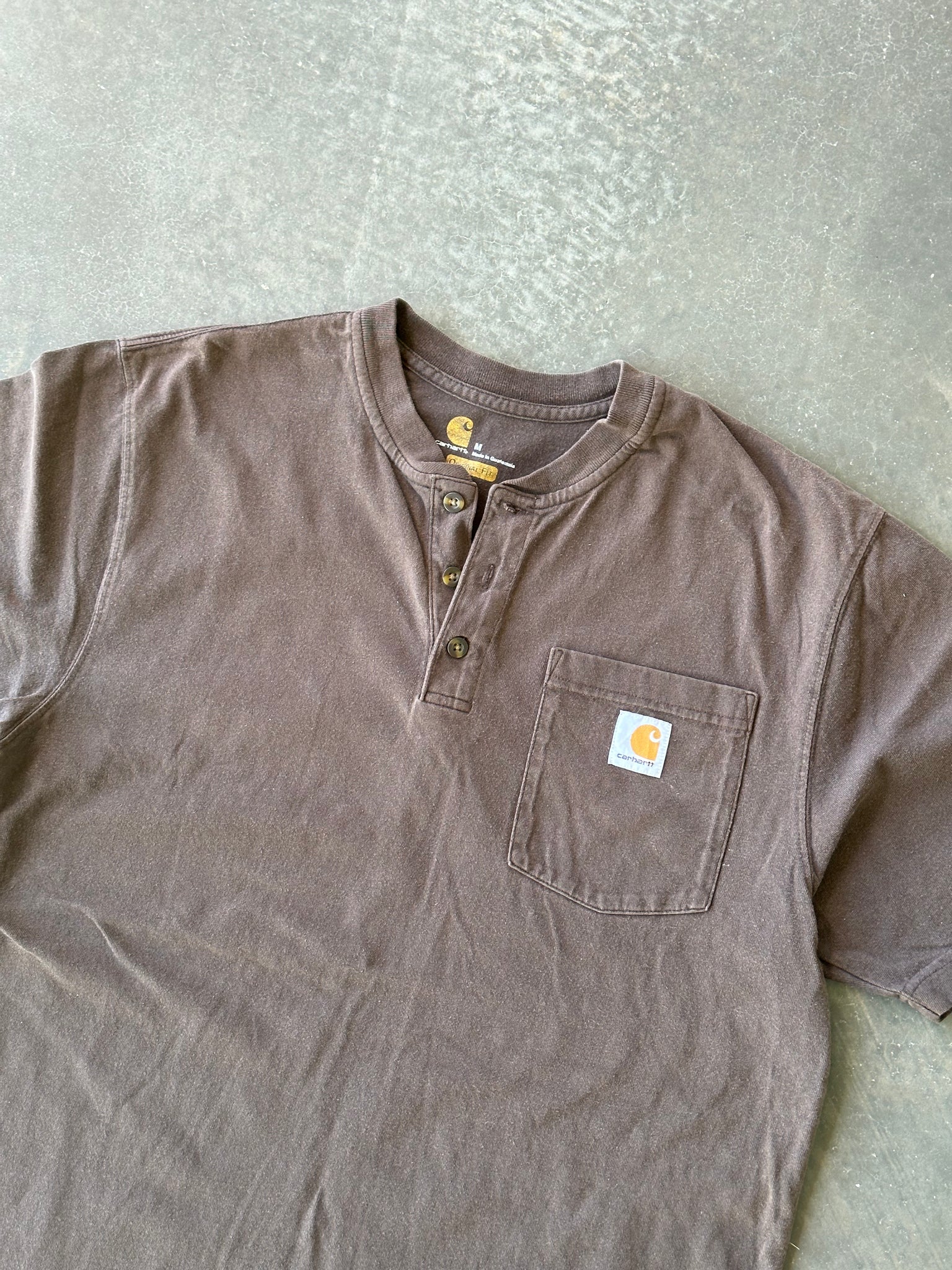 Vintage Carhartt Button Up Tee M