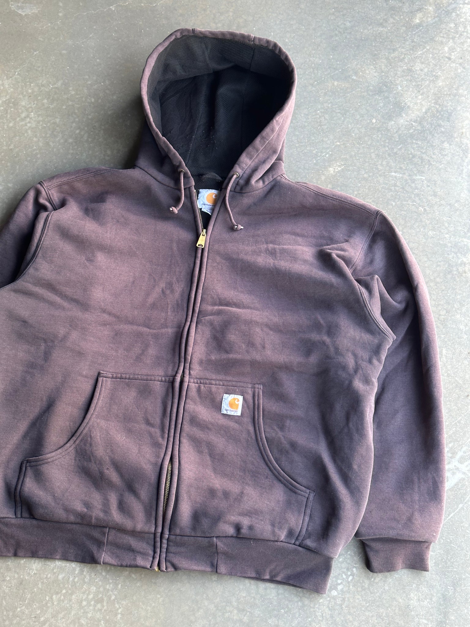 Vintage Carhartt Zip Up Hoodie XL