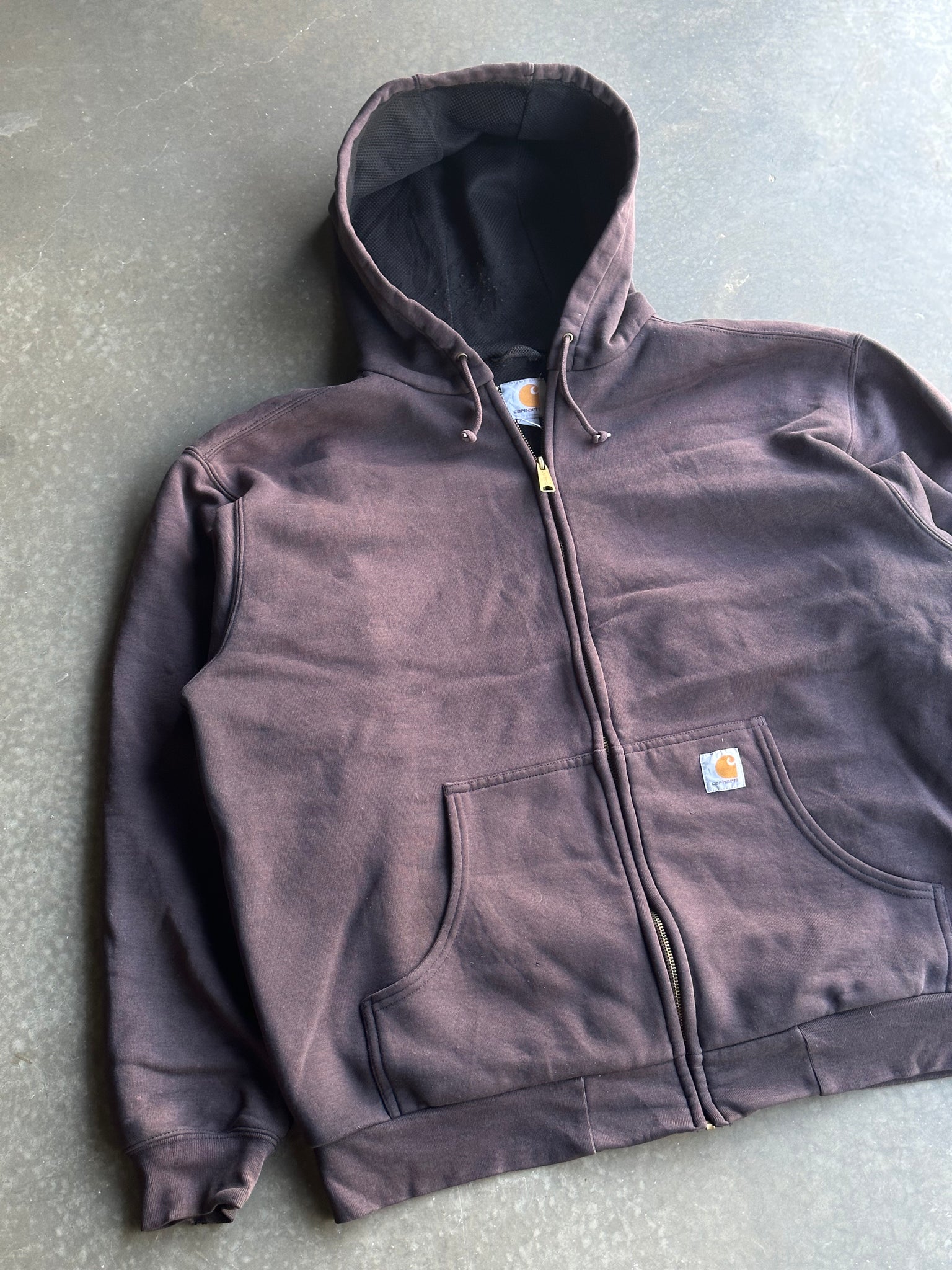 Vintage Carhartt Zip Up Hoodie XL