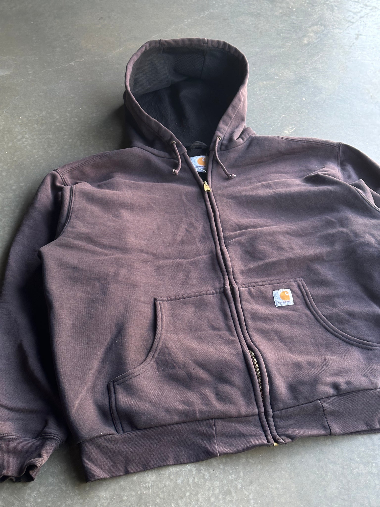 Vintage Carhartt Zip Up Hoodie XL