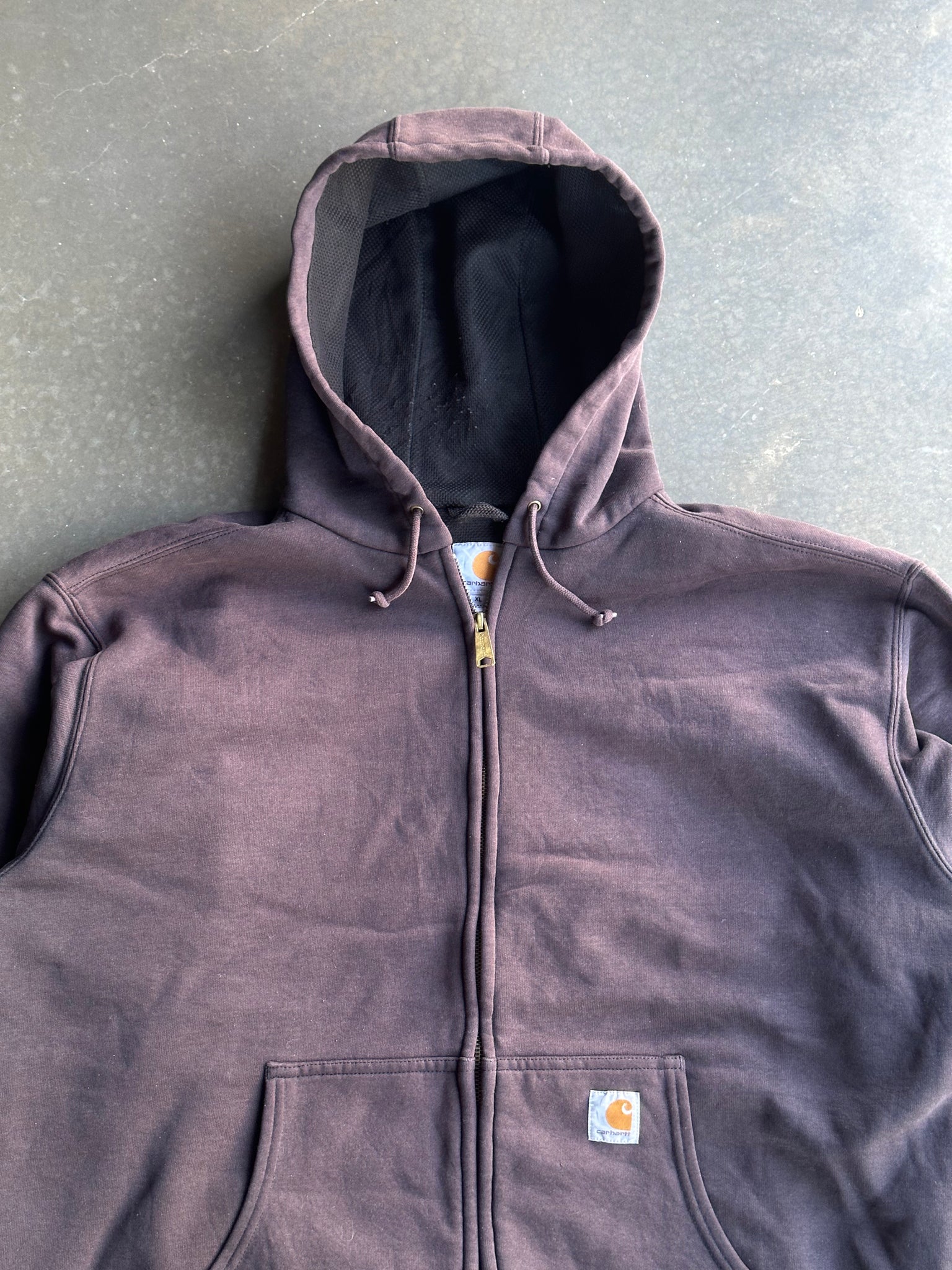 Vintage Carhartt Zip Up Hoodie XL
