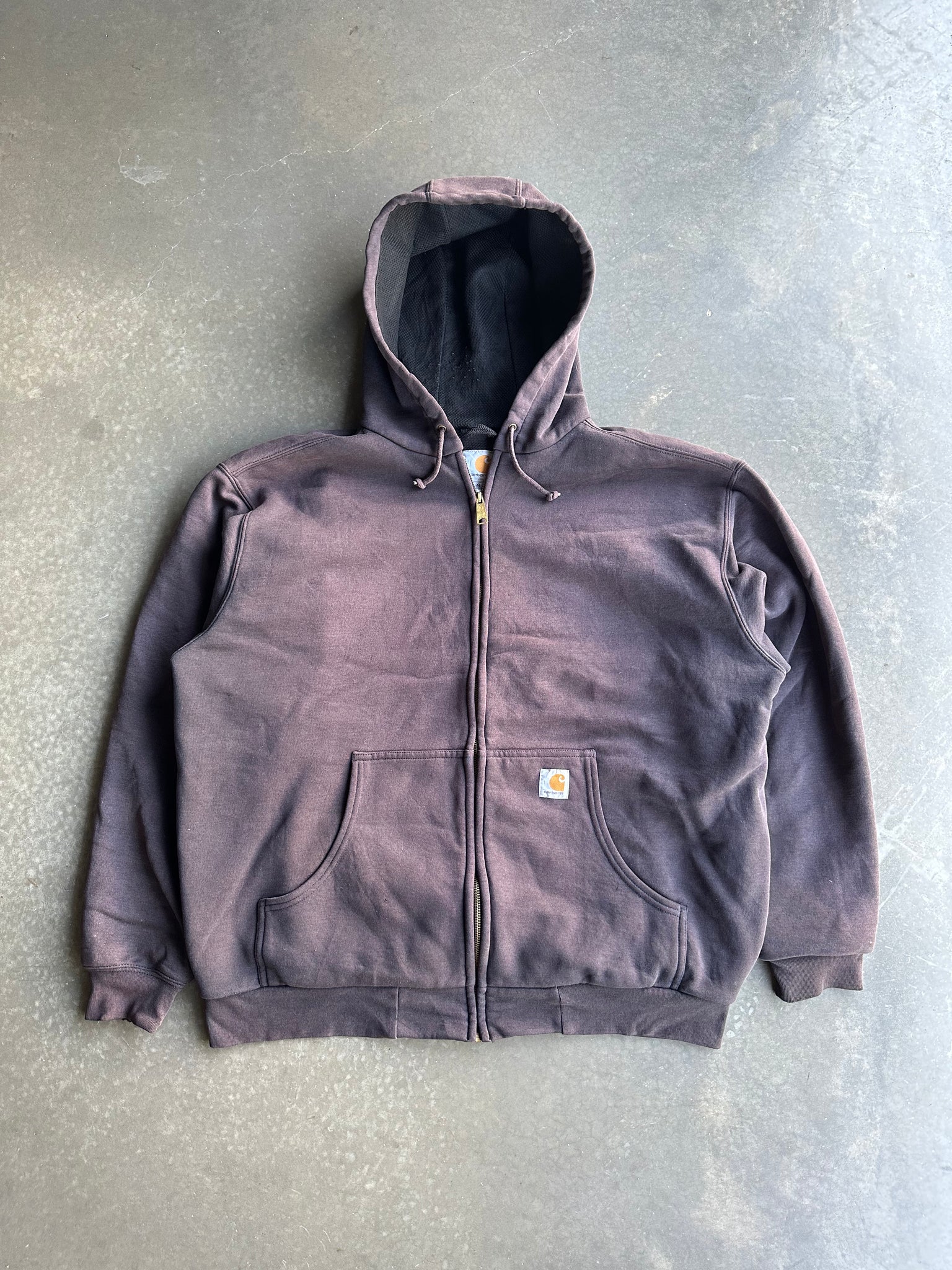 Vintage Carhartt Zip Up Hoodie XL