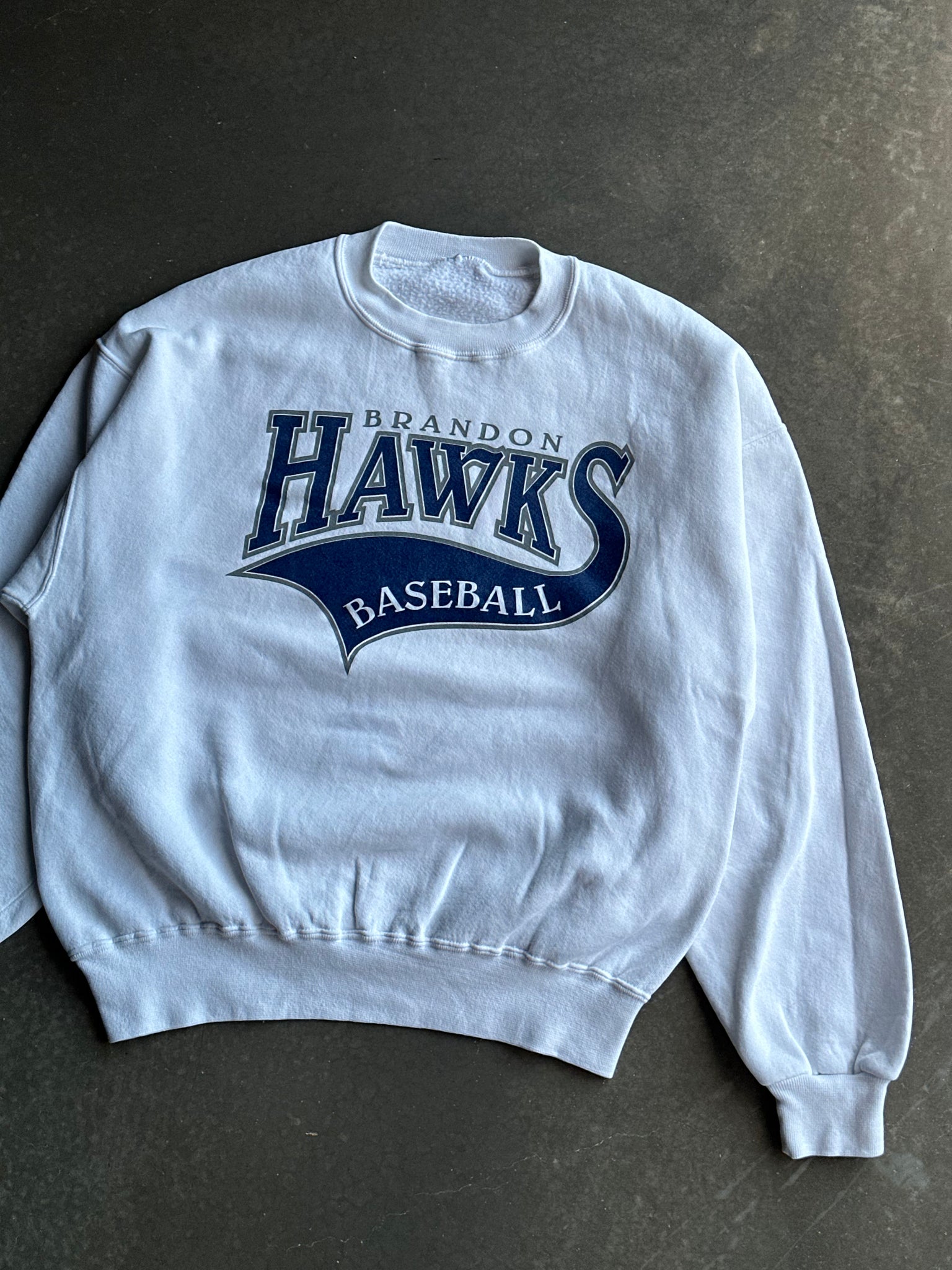 Vintage Hawks Baseball Sweater L
