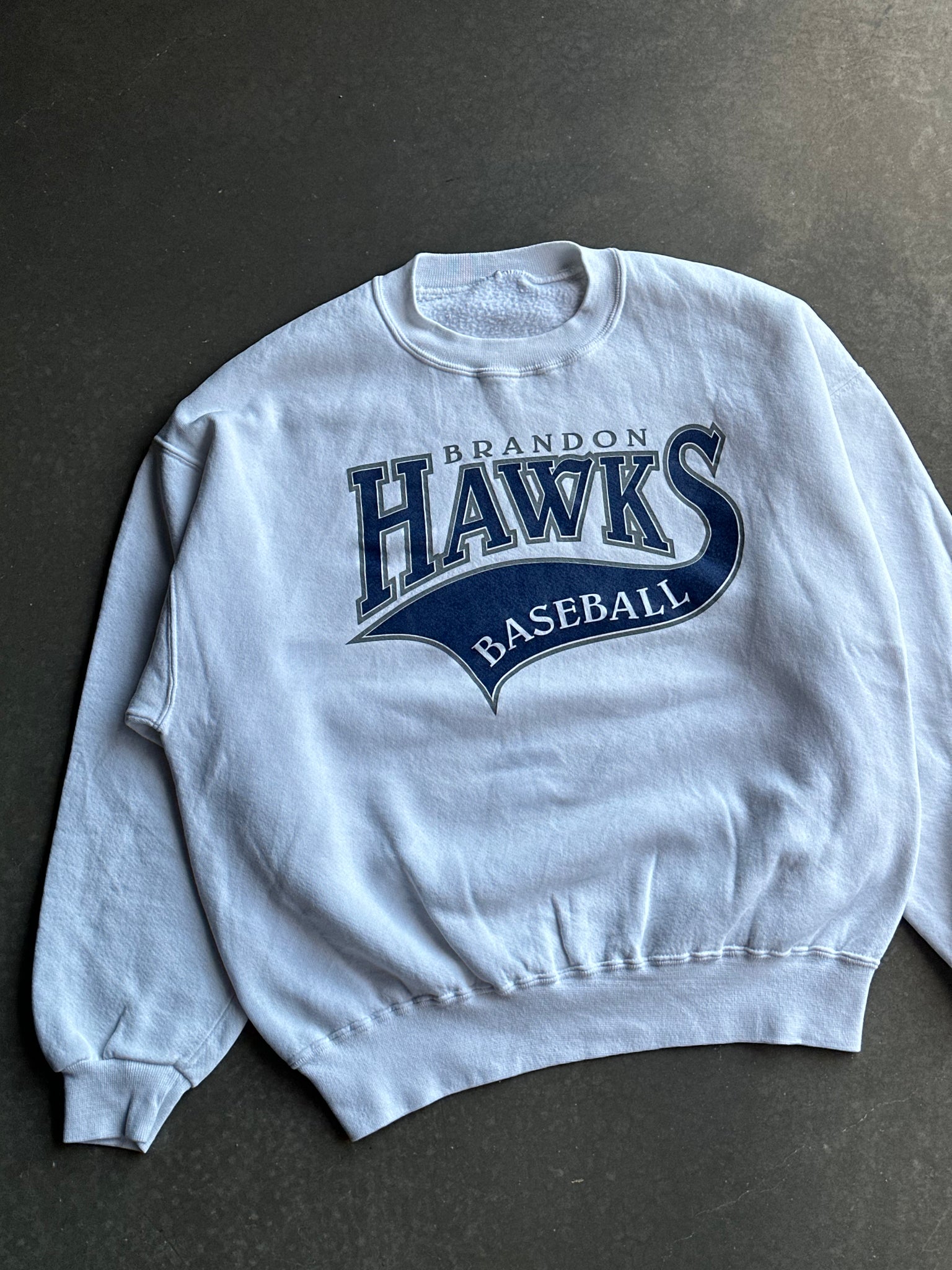Vintage Hawks Baseball Sweater L