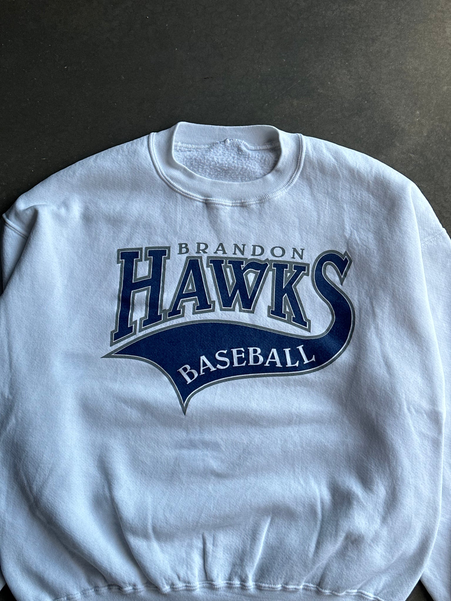 Vintage Hawks Baseball Sweater L