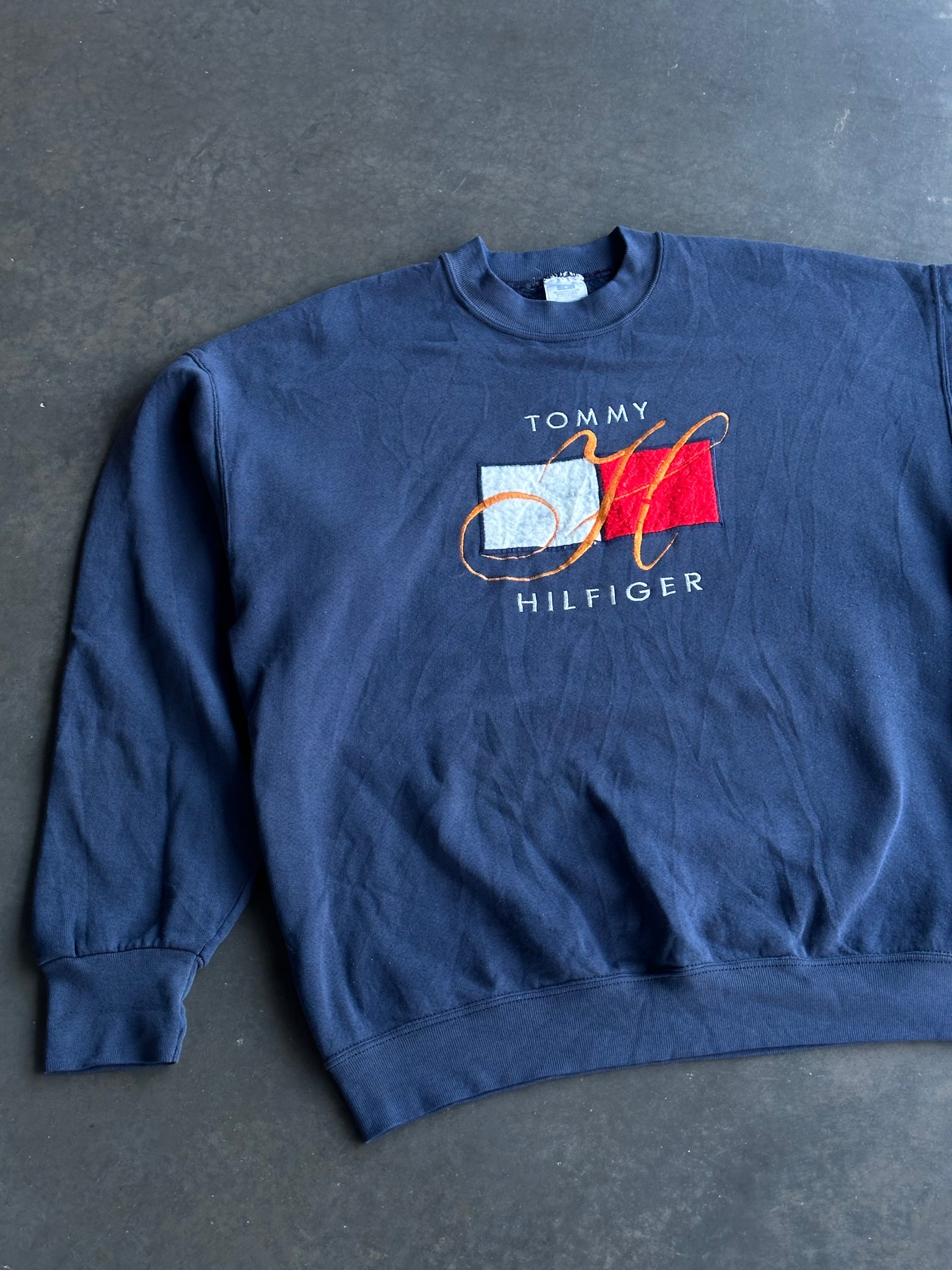 Vintage Bootleg Tommy Hilfiger Sweater L