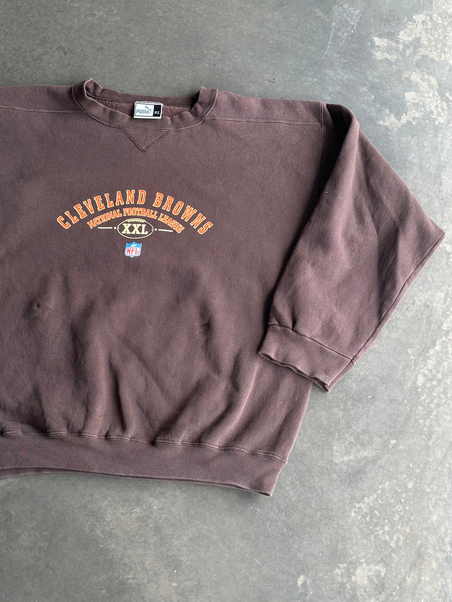 Vintage Cleveland Browns Puma Sweater XL