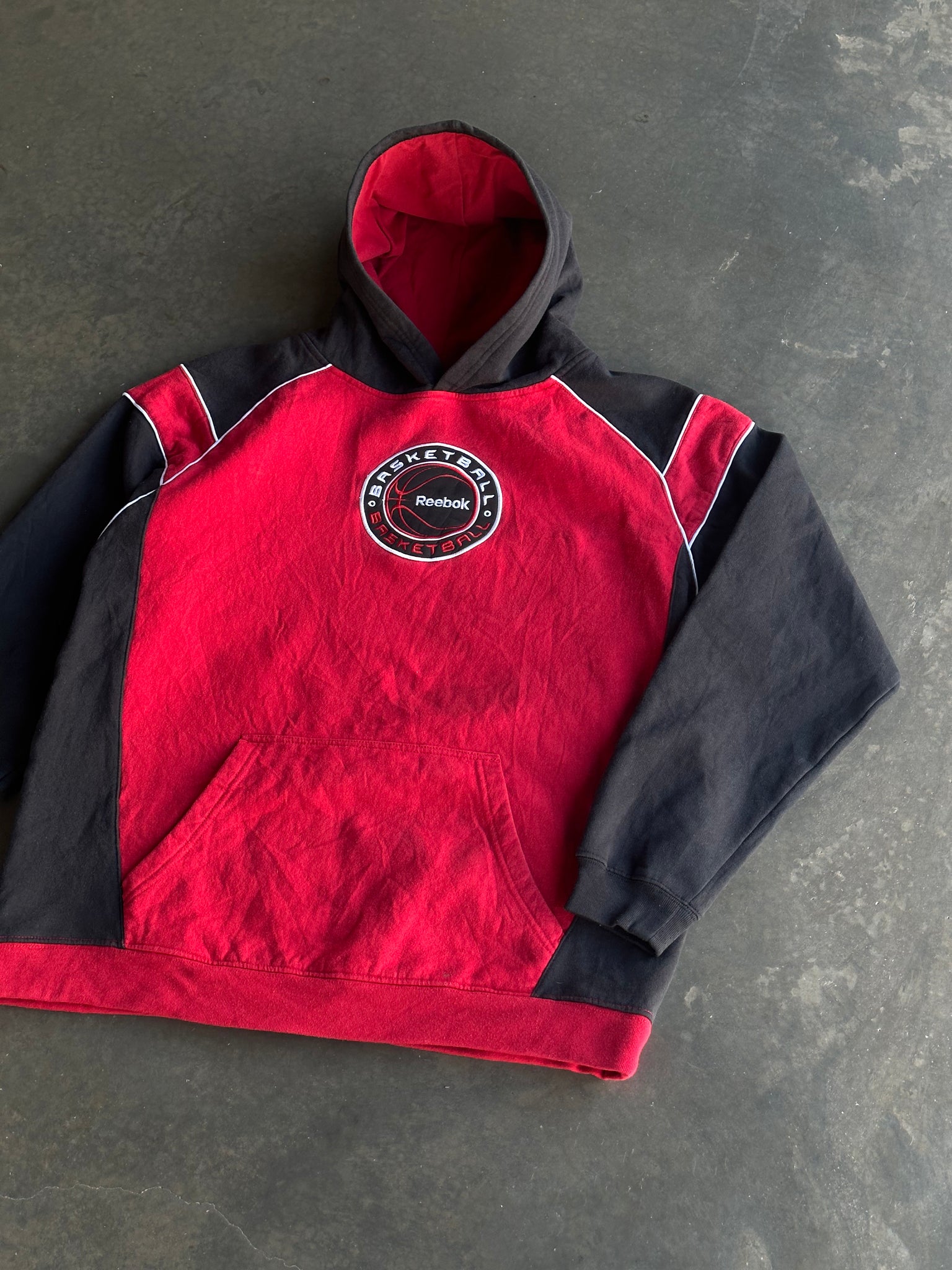 Reebok Basketball Hoodie L