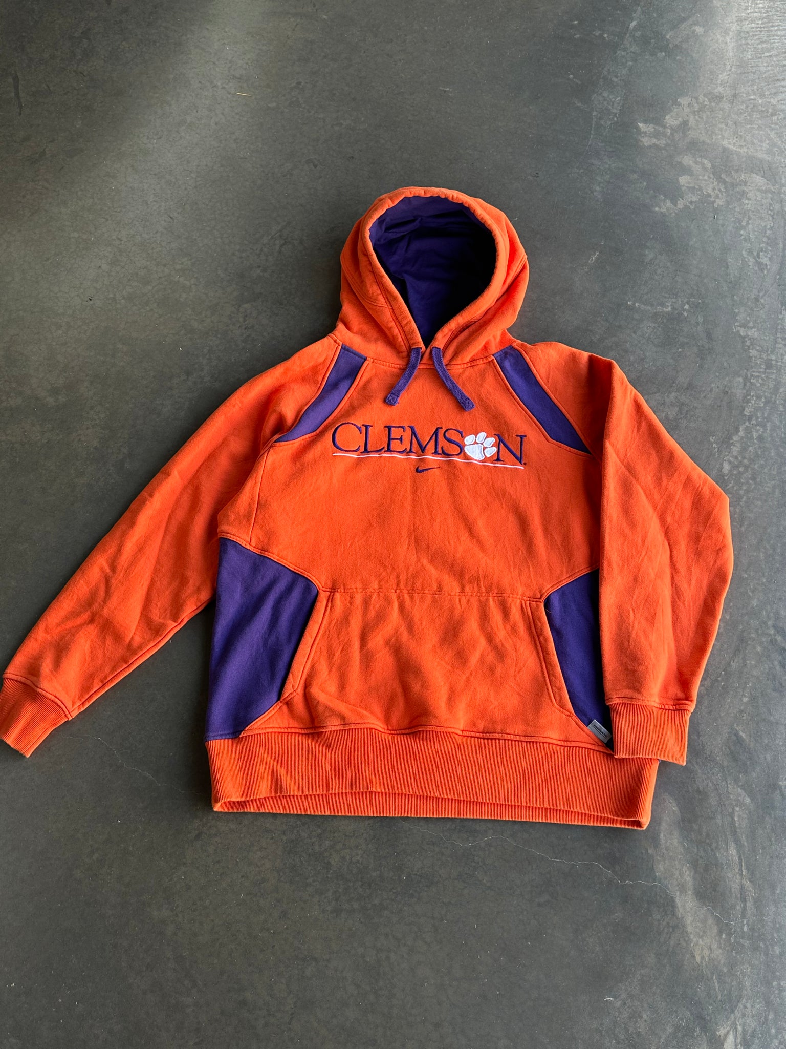 Vintage Nike Clemson Hoodie XL