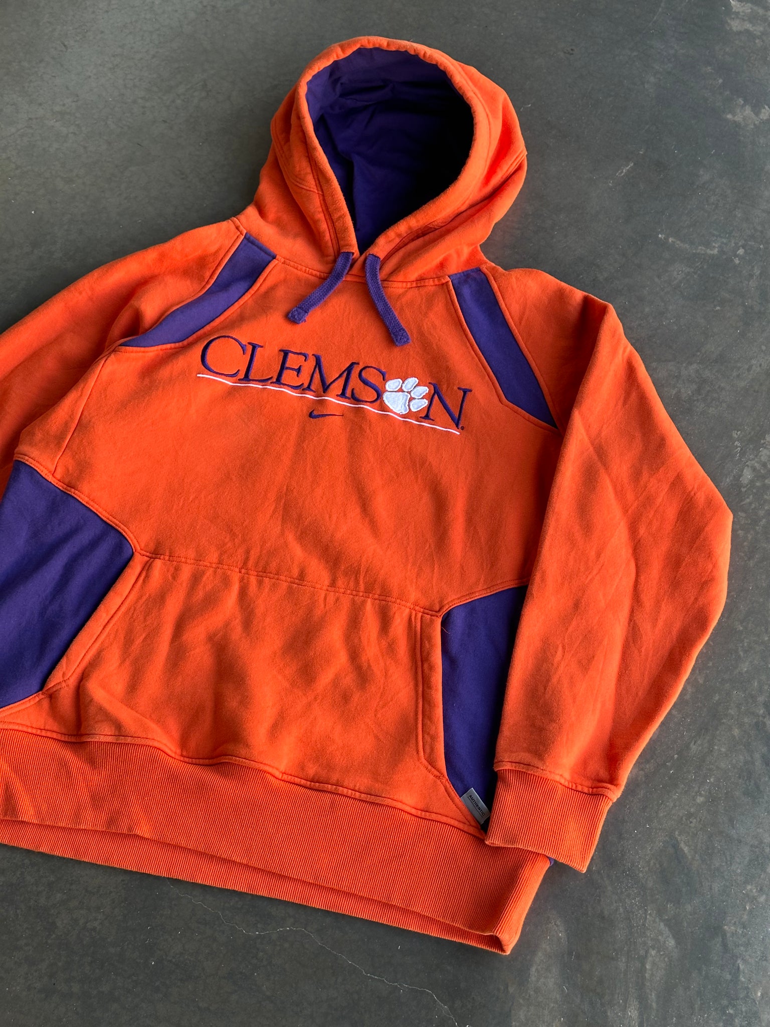 Vintage Nike Clemson Hoodie XL
