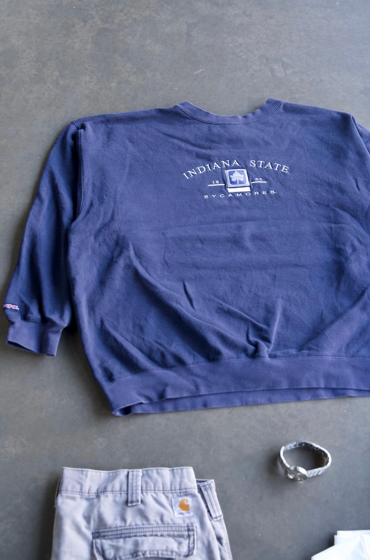 Vintage Indiana State Sweater L