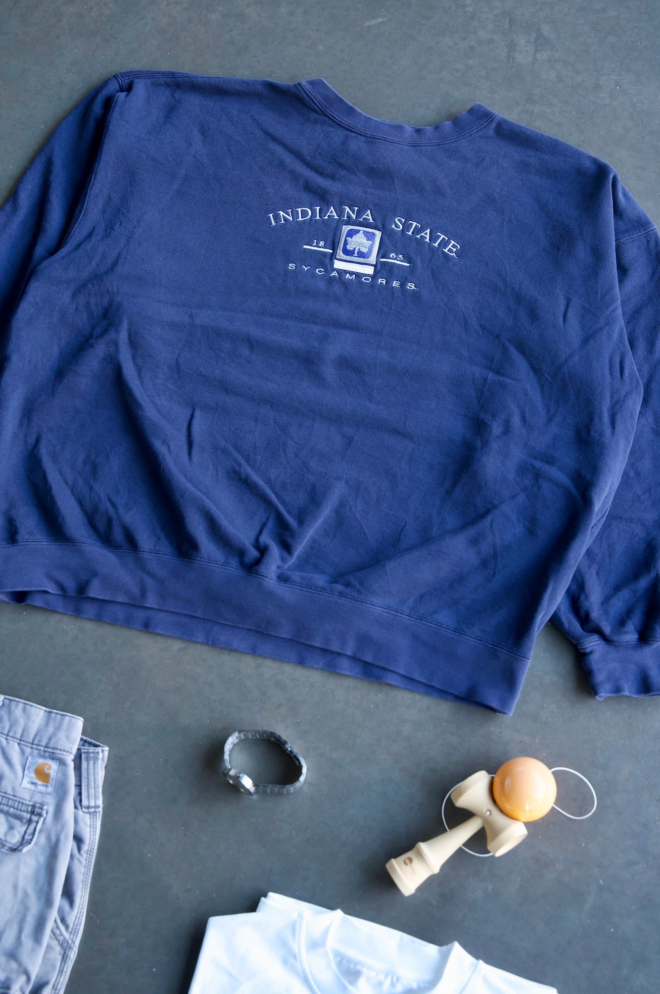Vintage Indiana State Sweater L
