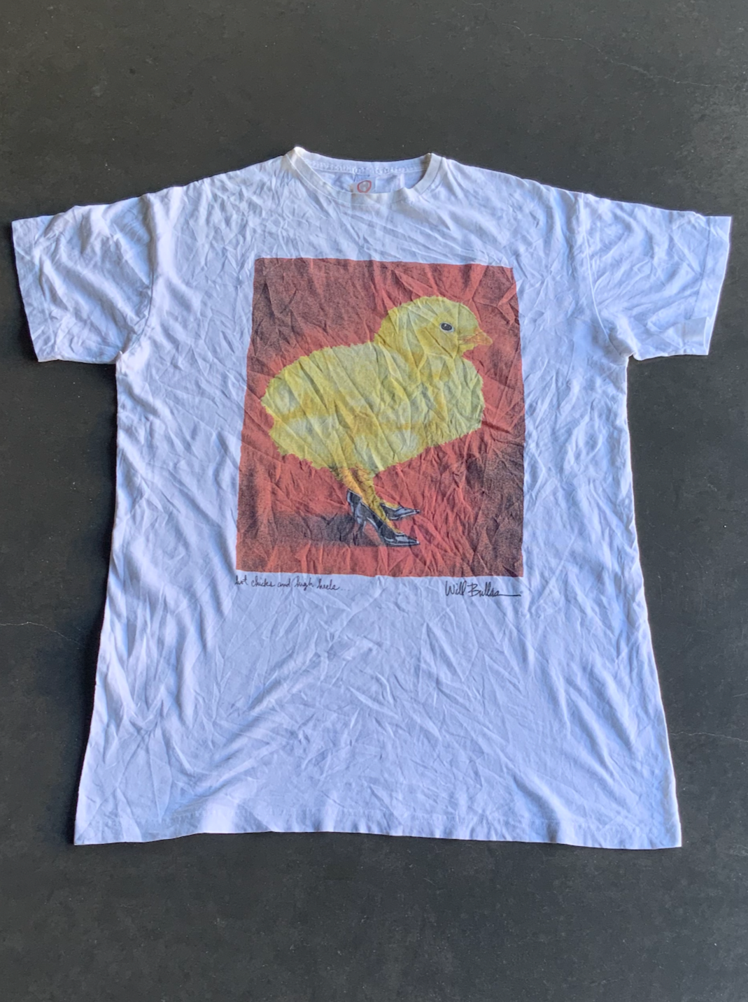 Vintage Chicken In Heels Tee M
