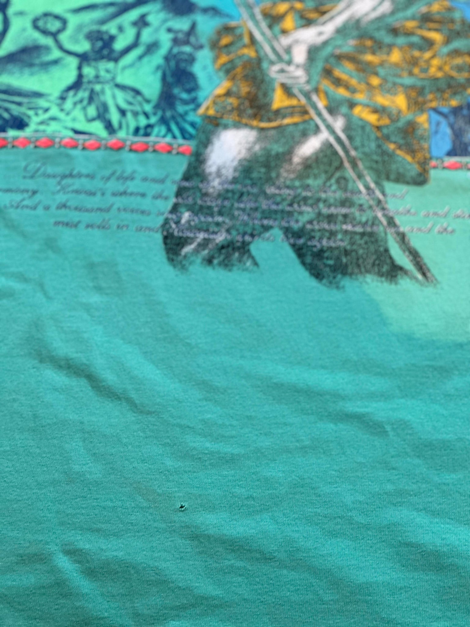 Vintage Hawaiian Strength Warner Bros Tee L