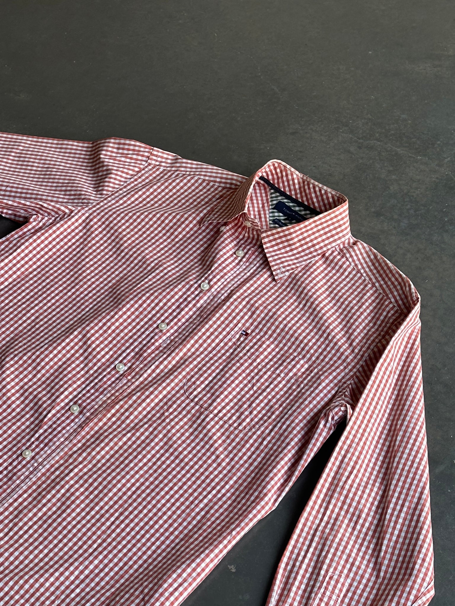Tommy Hilfiger Red Check Shirt XL