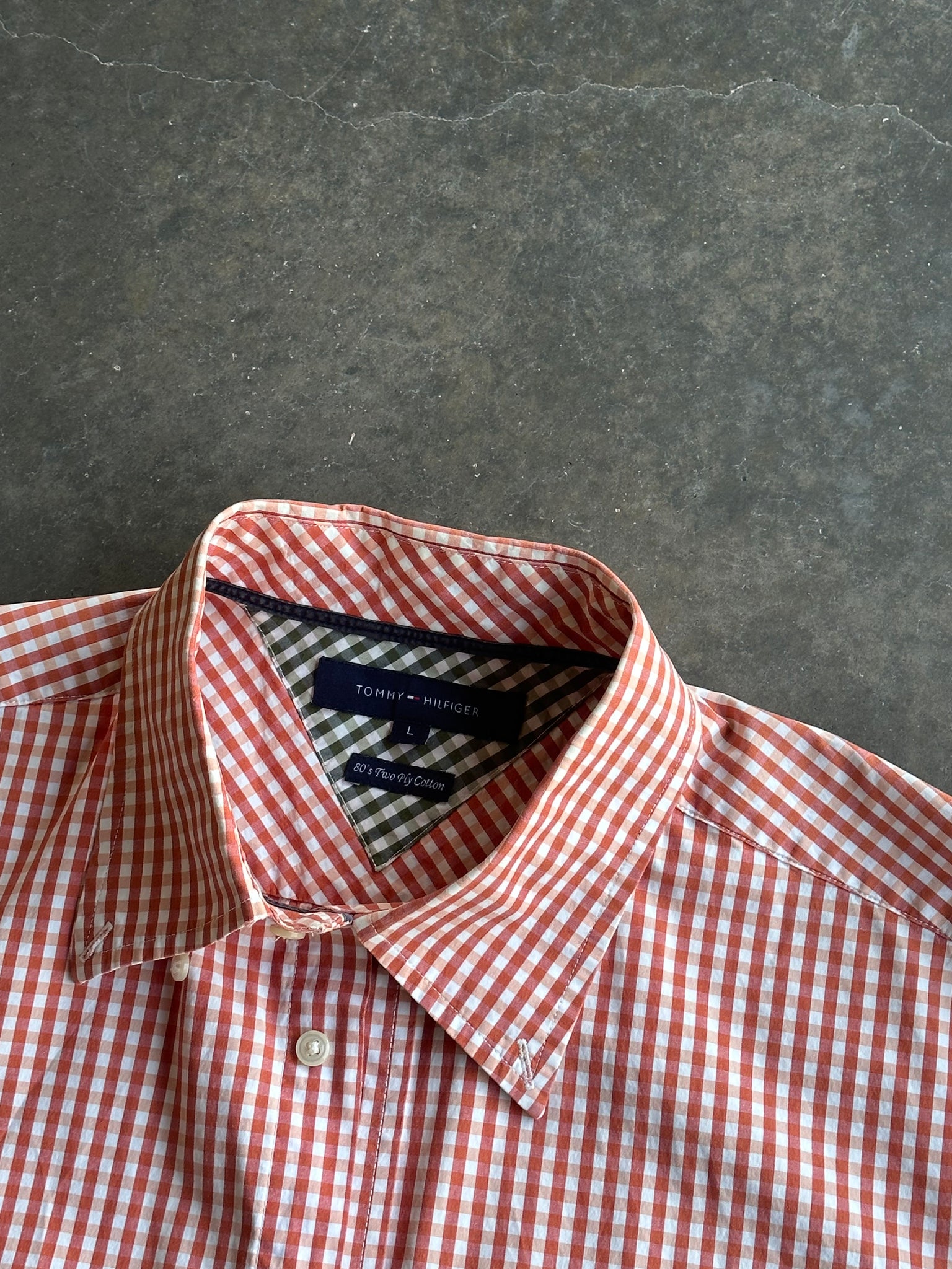 Tommy Hilfiger Red Check Shirt XL