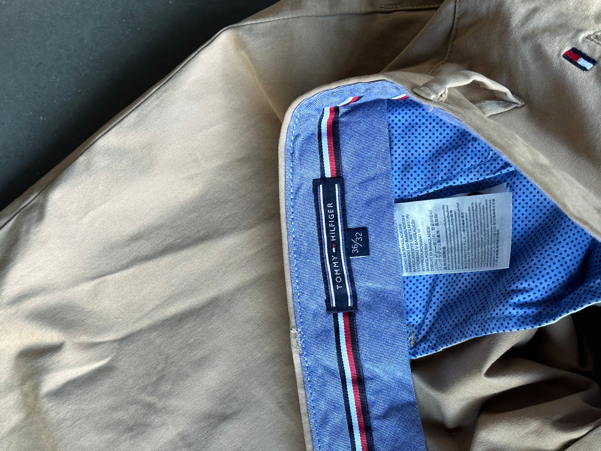 Tommy Hilfiger Tan Chino Pants