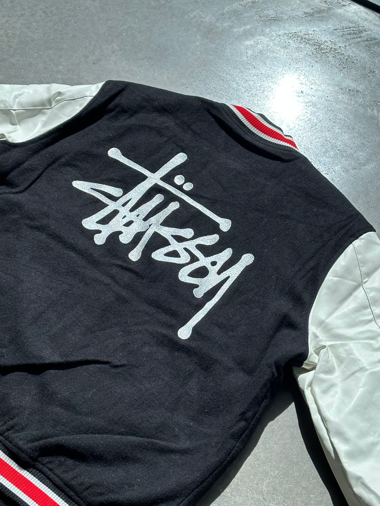 Stussy World Tour Varsity Jacket