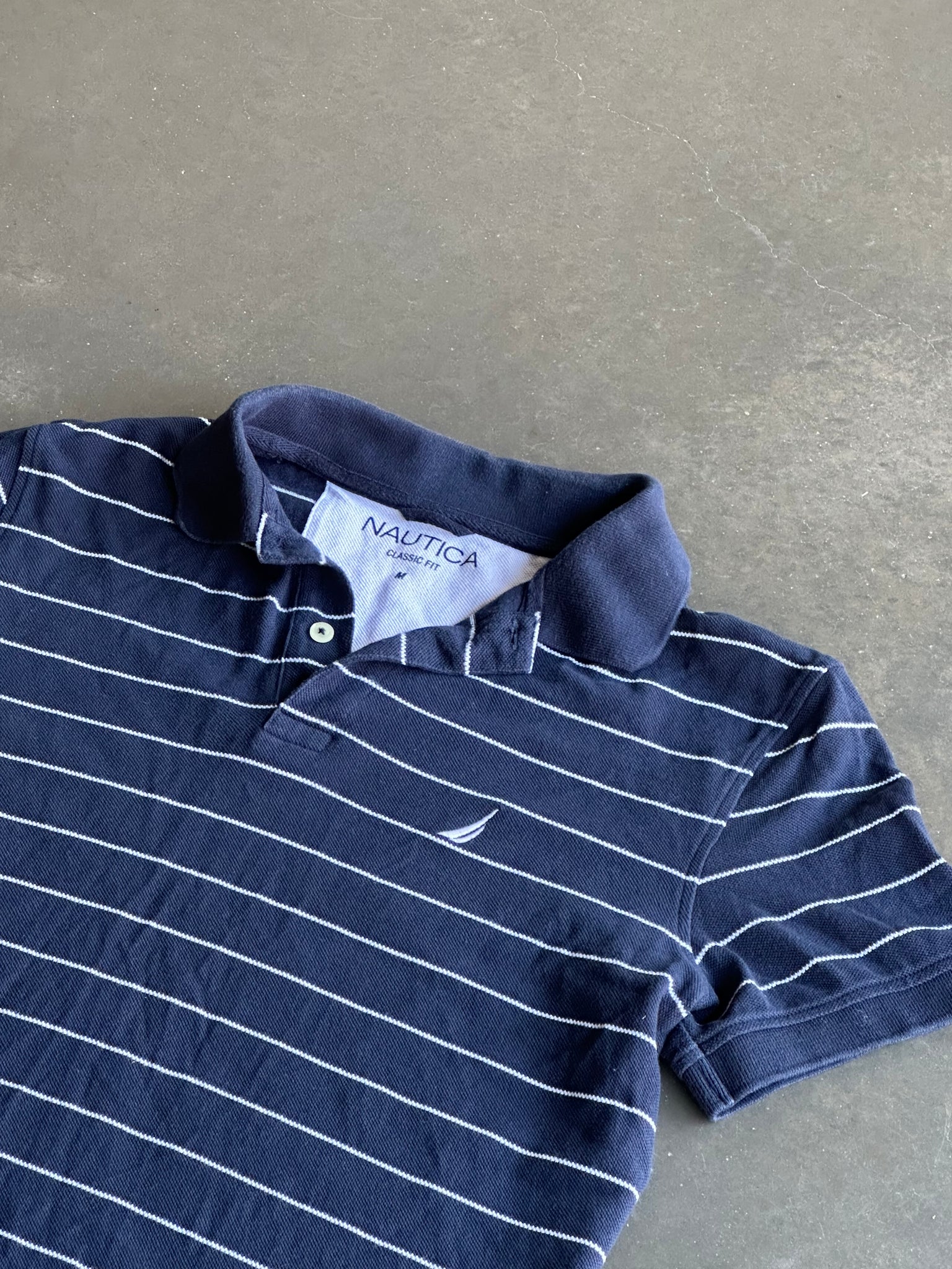 Nautica Striped Polo M