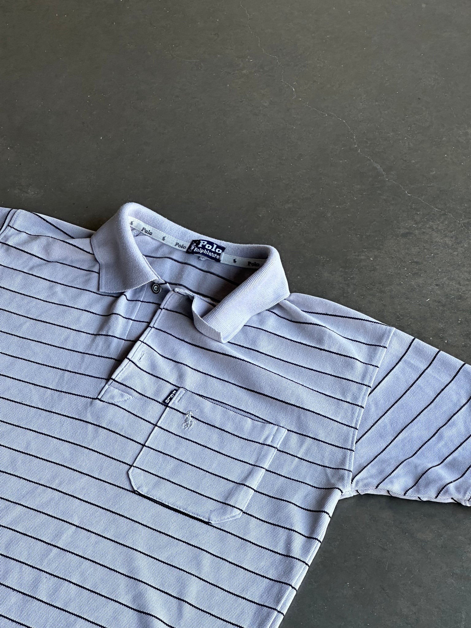 Ralph Lauren Stripe Polo M