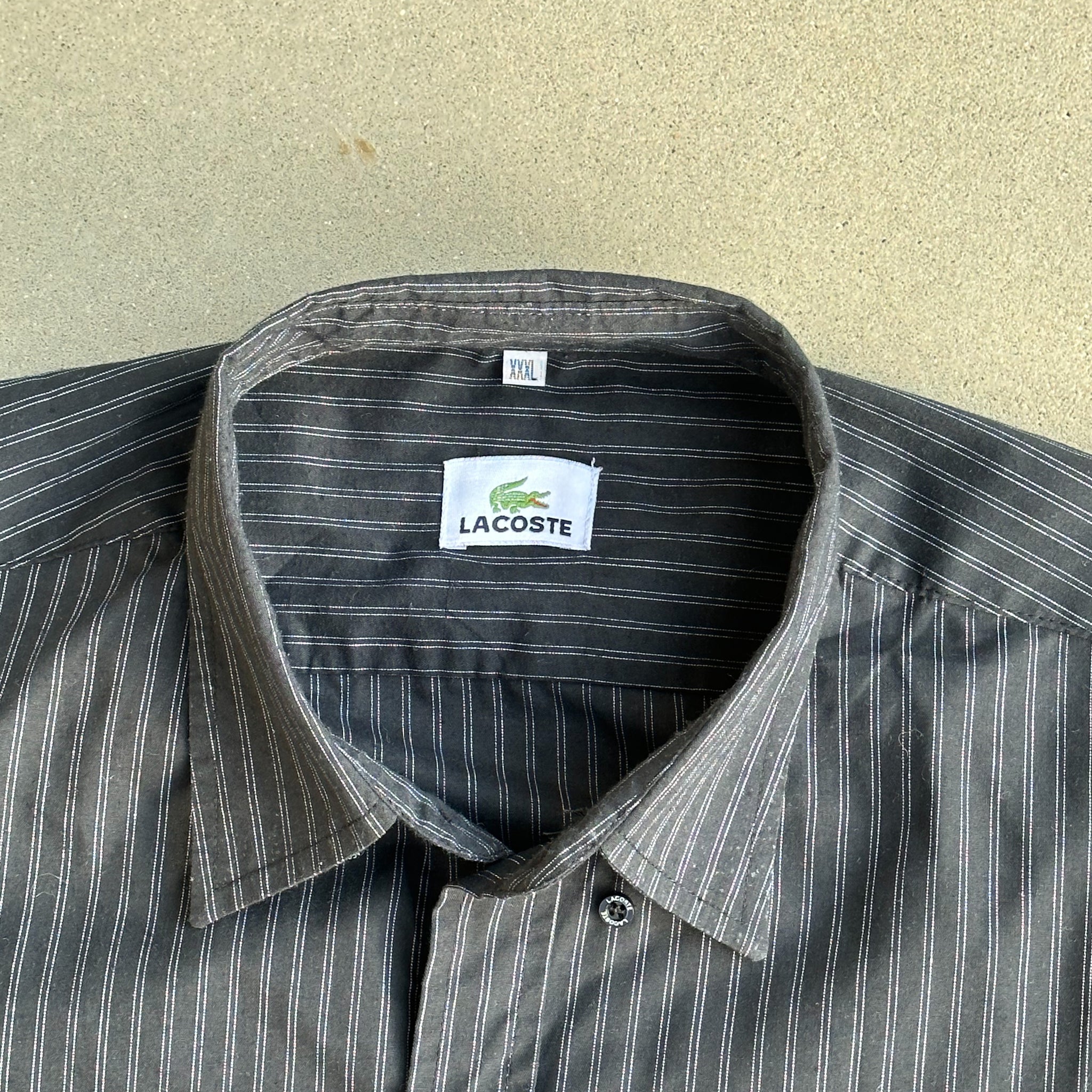 Lacoste Shirt Black XXL