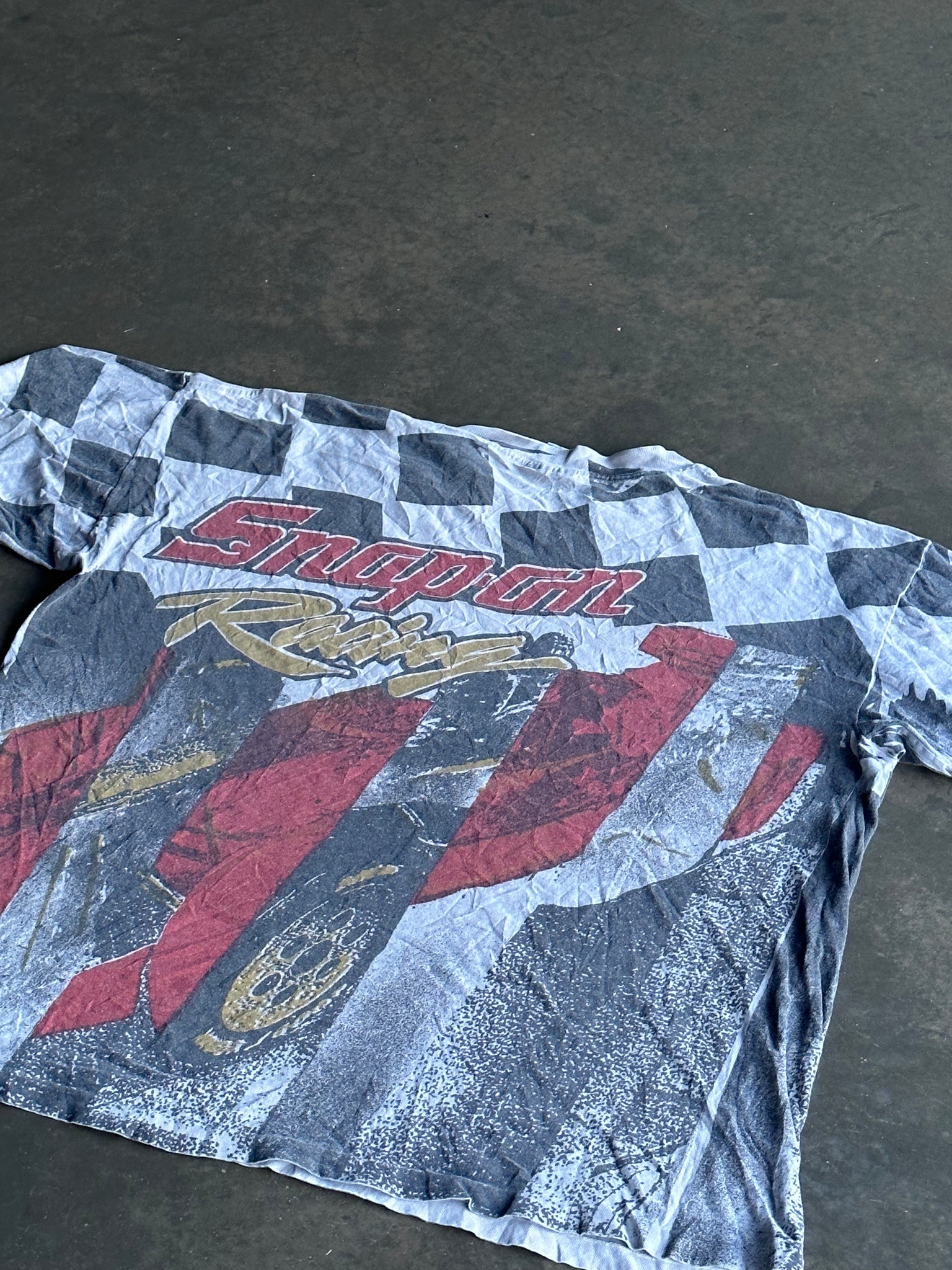 Vintage Snap On Racing Tee L