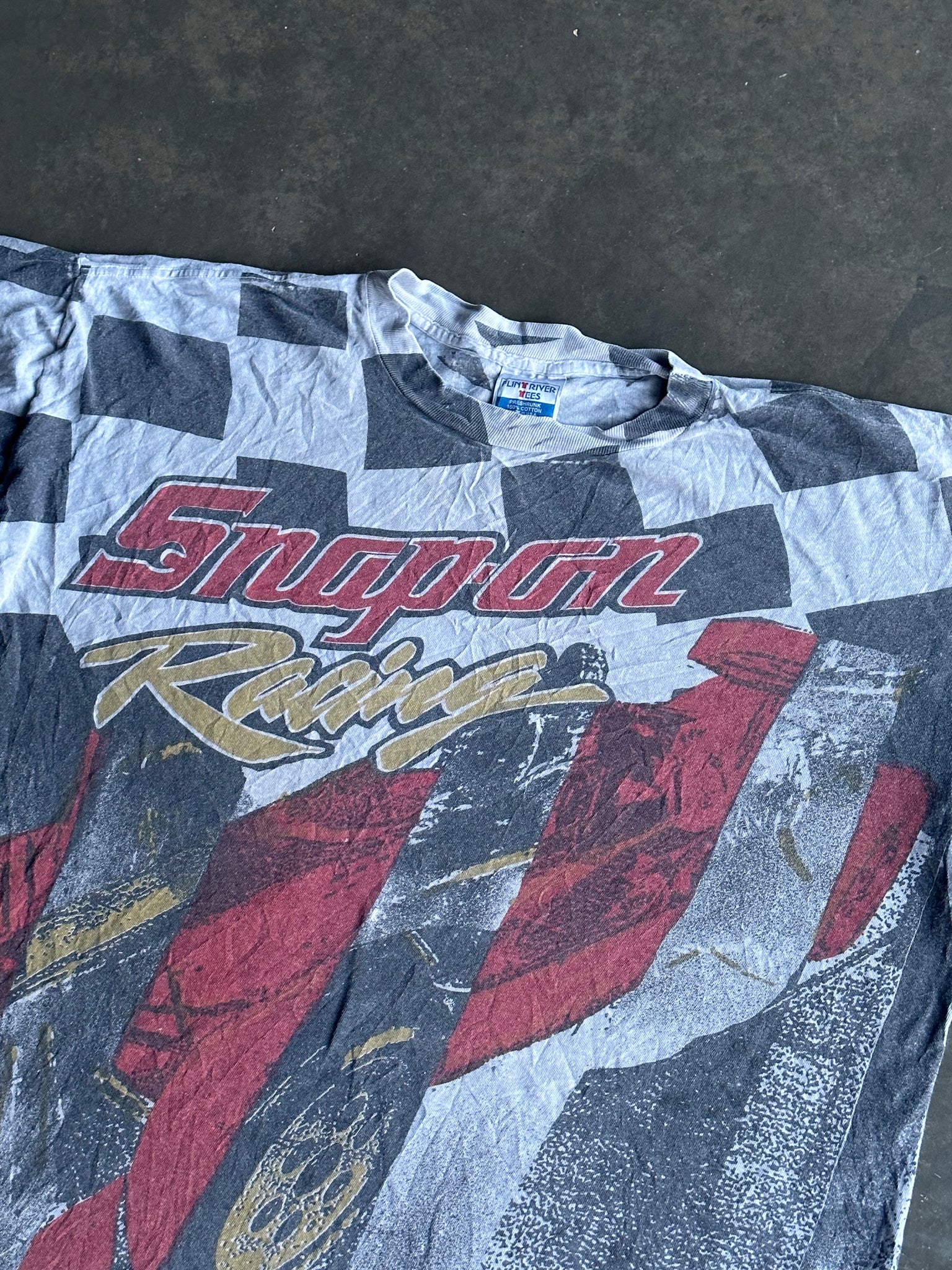 Vintage Snap On Racing Tee L