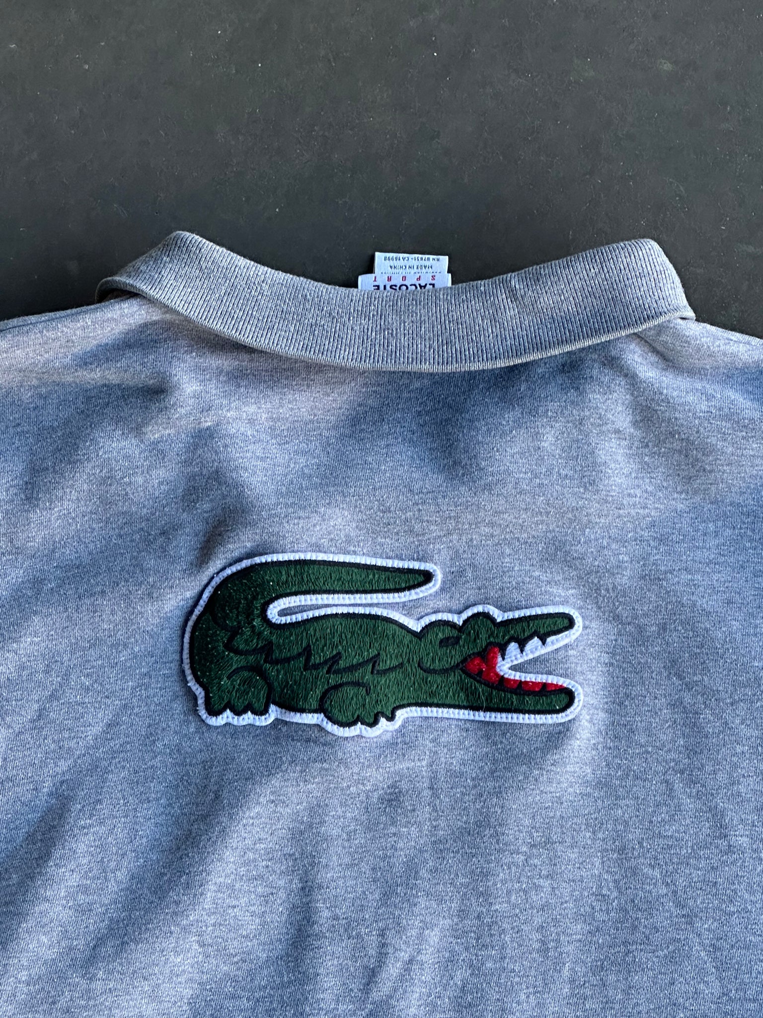 Lacoste Zip Up Sweater L