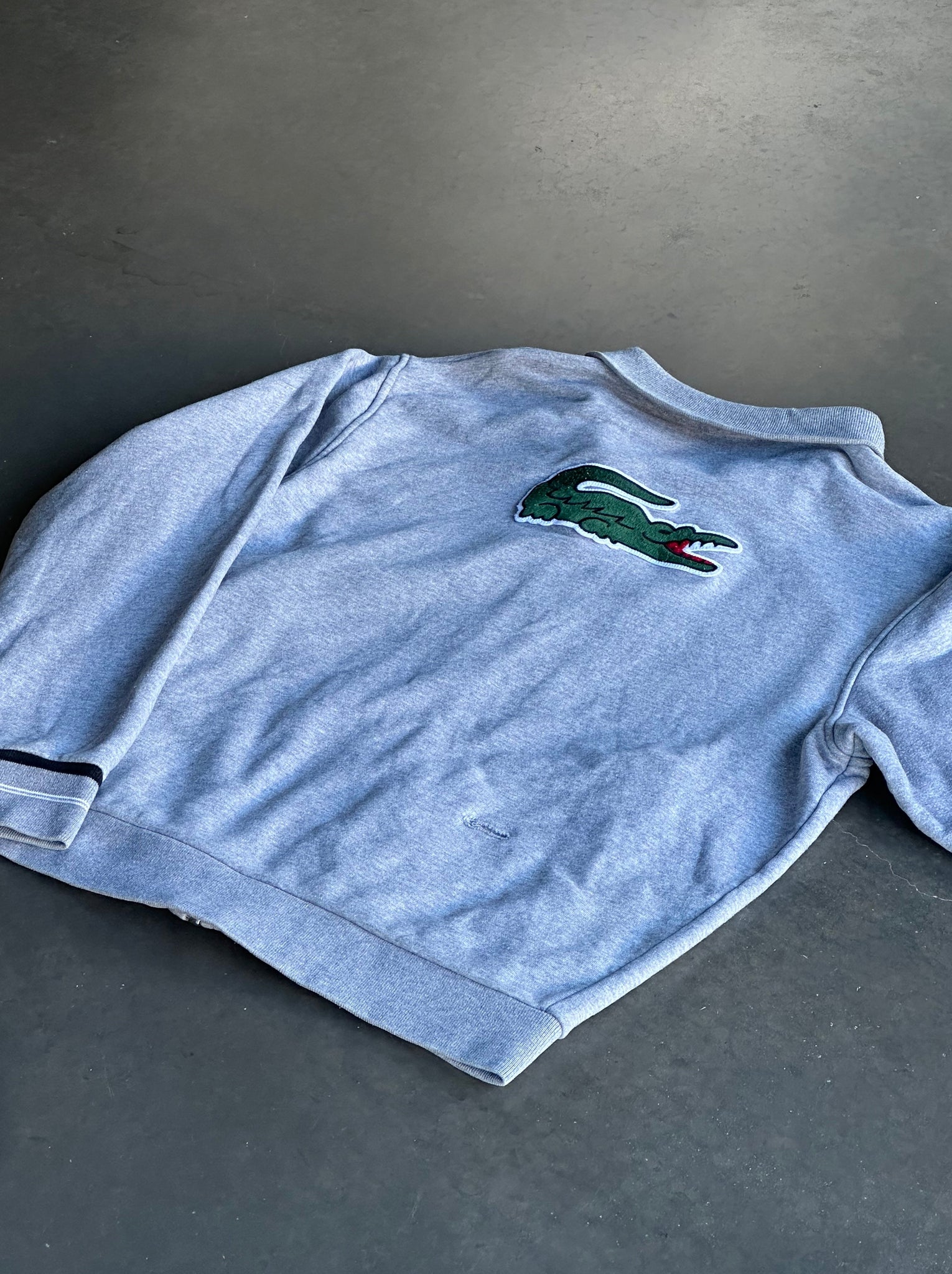 Lacoste Zip Up Sweater L