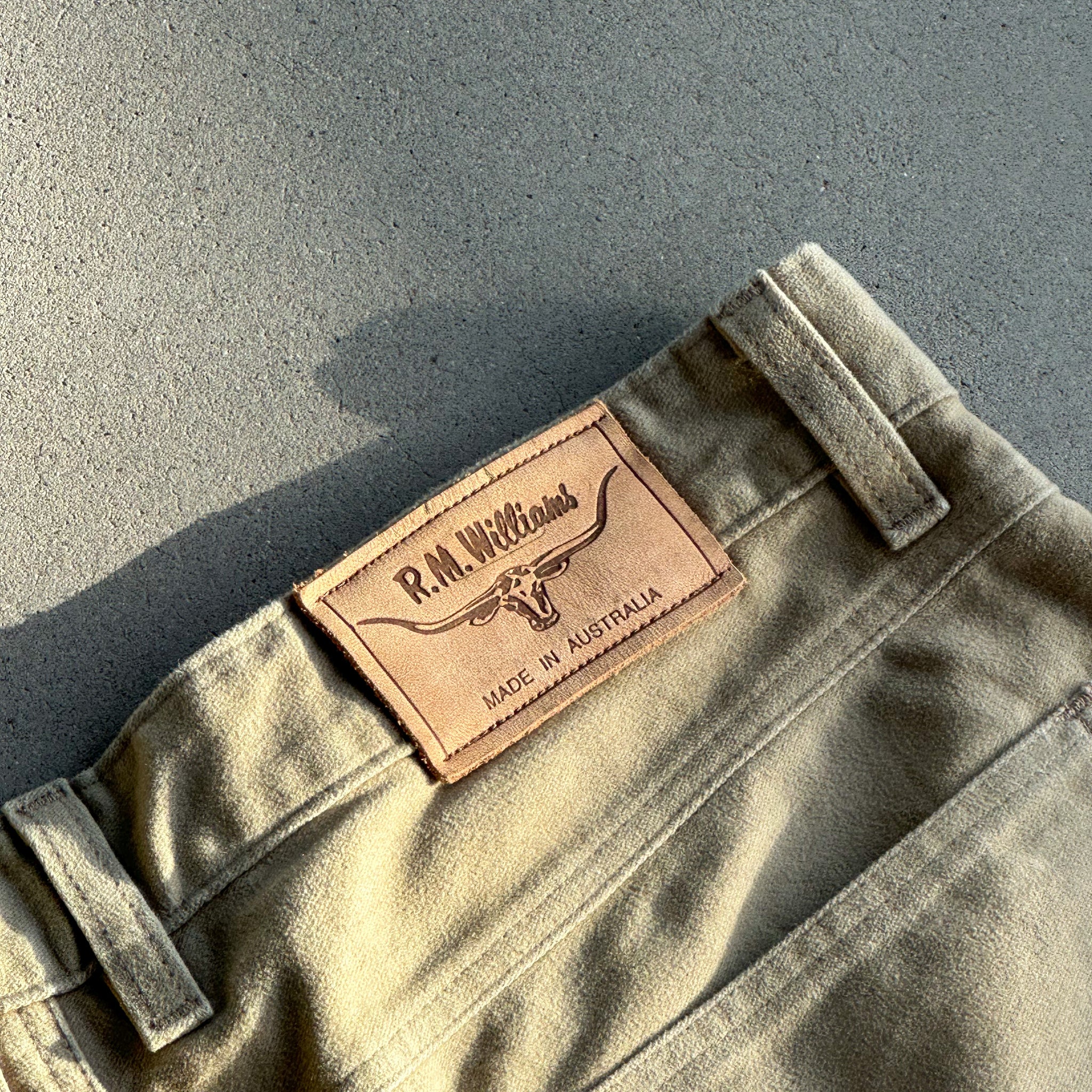 RM Williams Moleskin Shorts 34