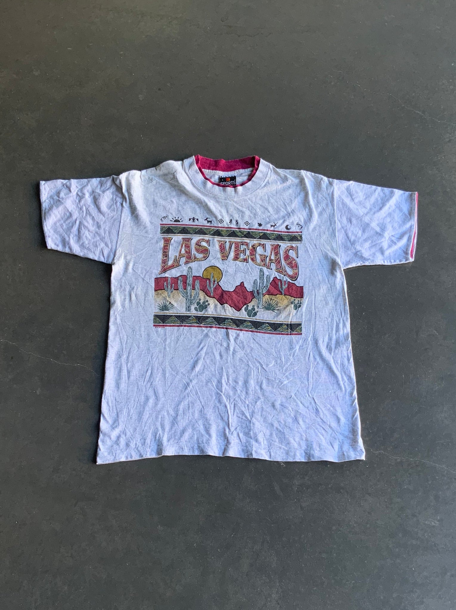 Vintage Las Vegas Single Stitch Tee L