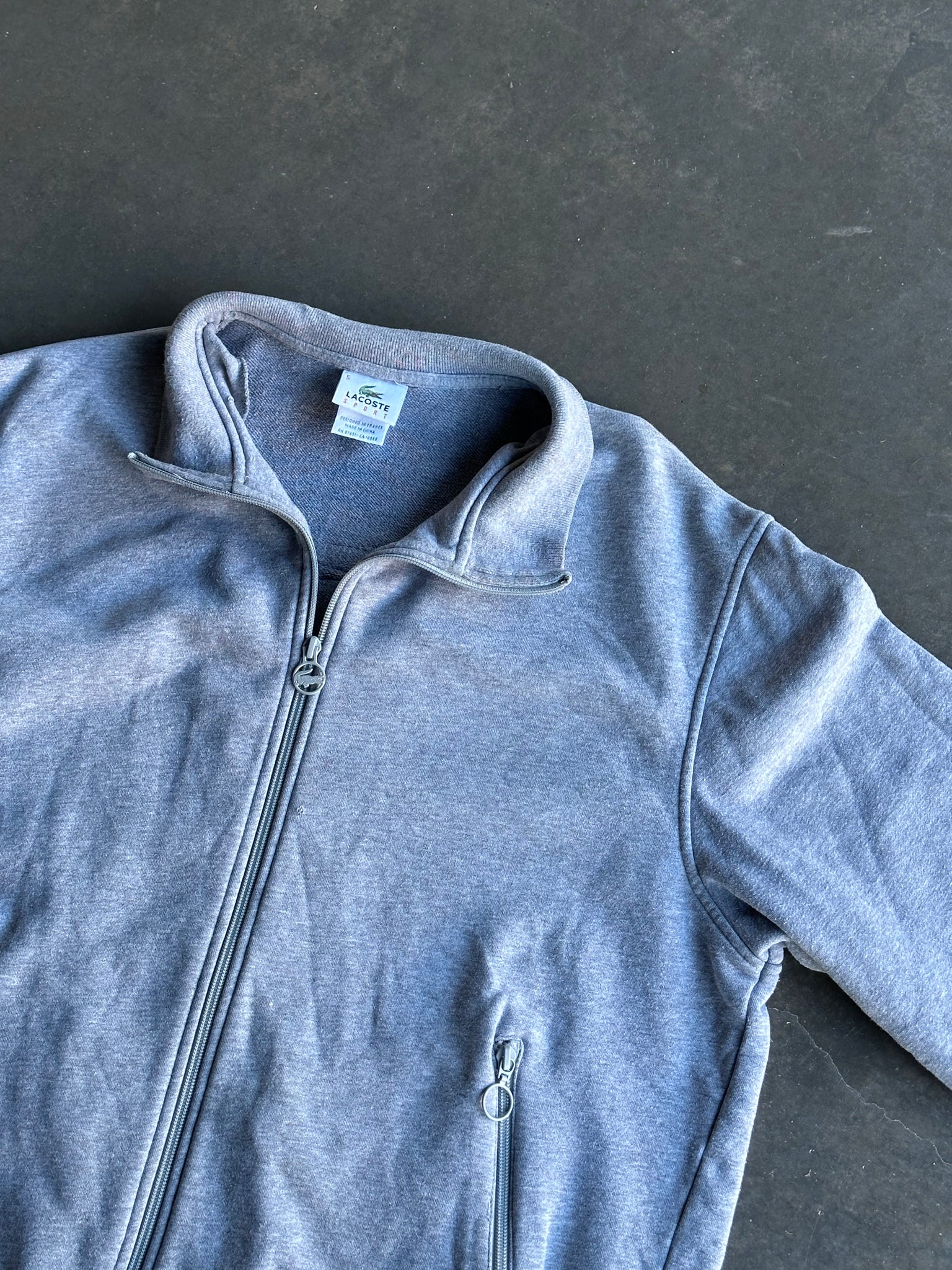 Lacoste Zip Up Sweater L