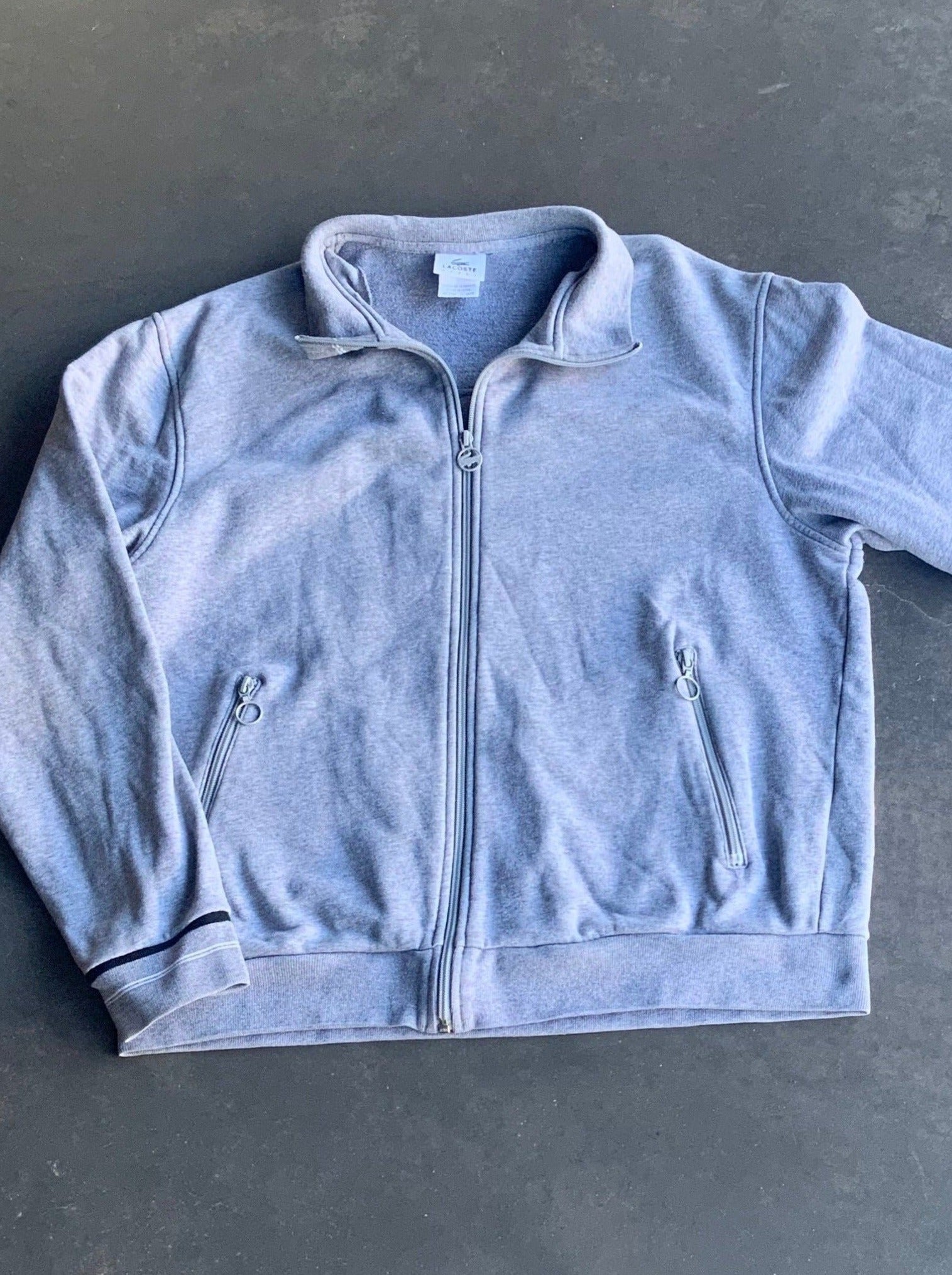 Lacoste Zip Up Sweater L