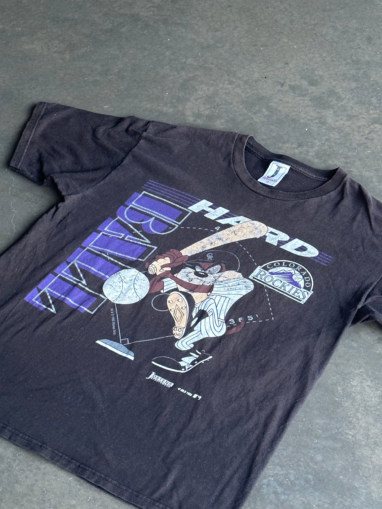 Vintage Colorado Rockies Hard Ball Tee M