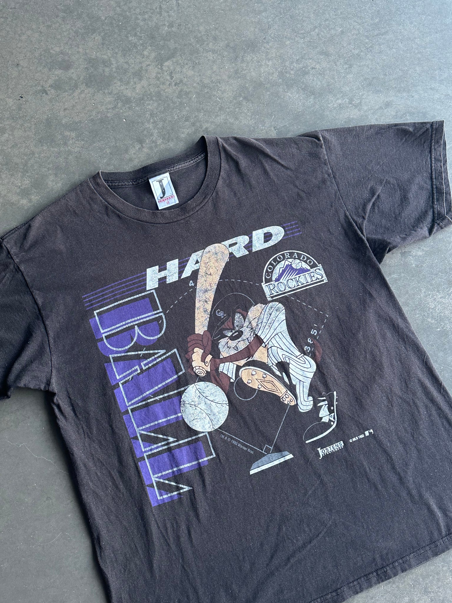 Vintage Colorado Rockies Hard Ball Tee M
