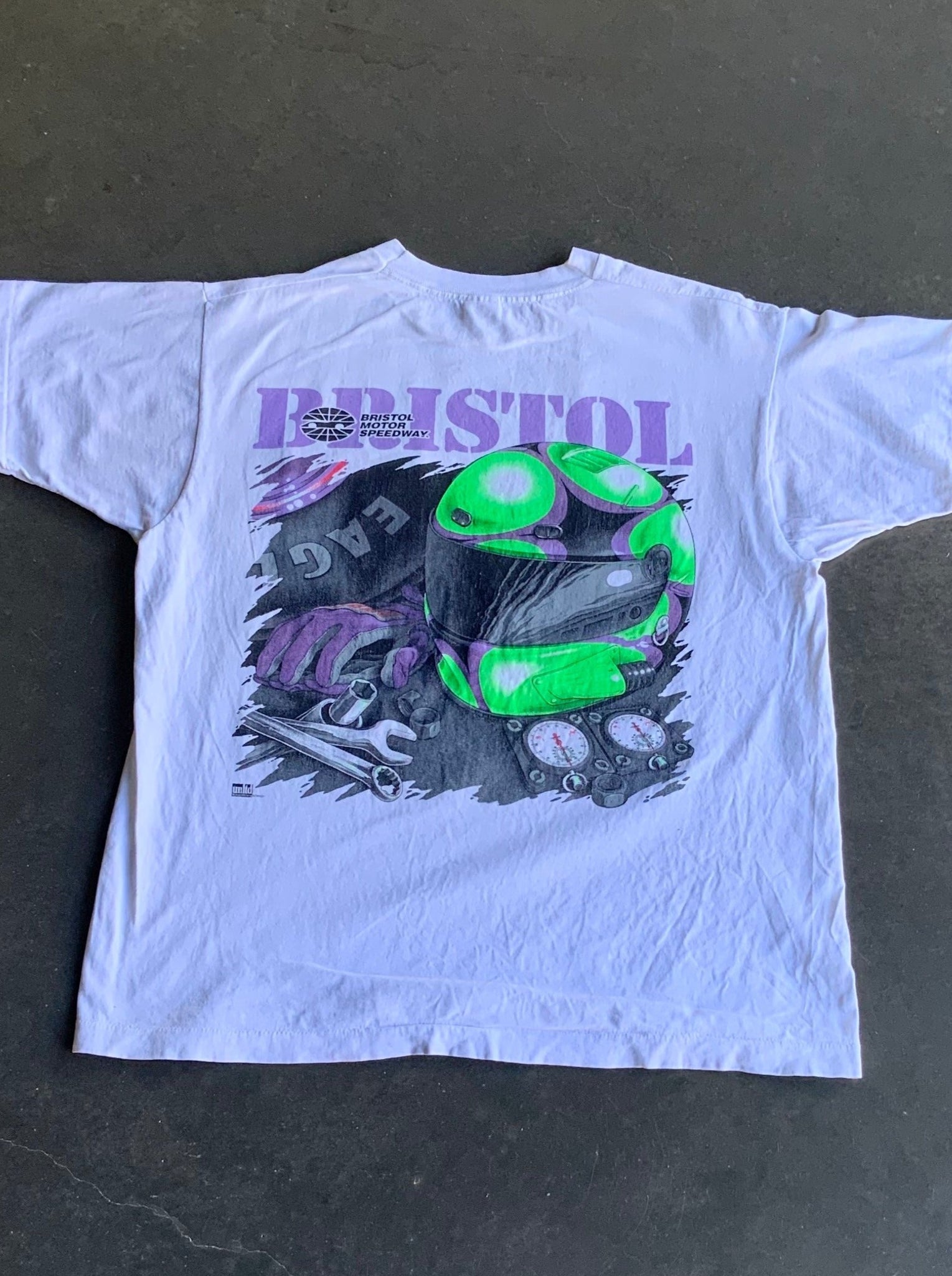Vintage Bristol Motor Speedway Tee L