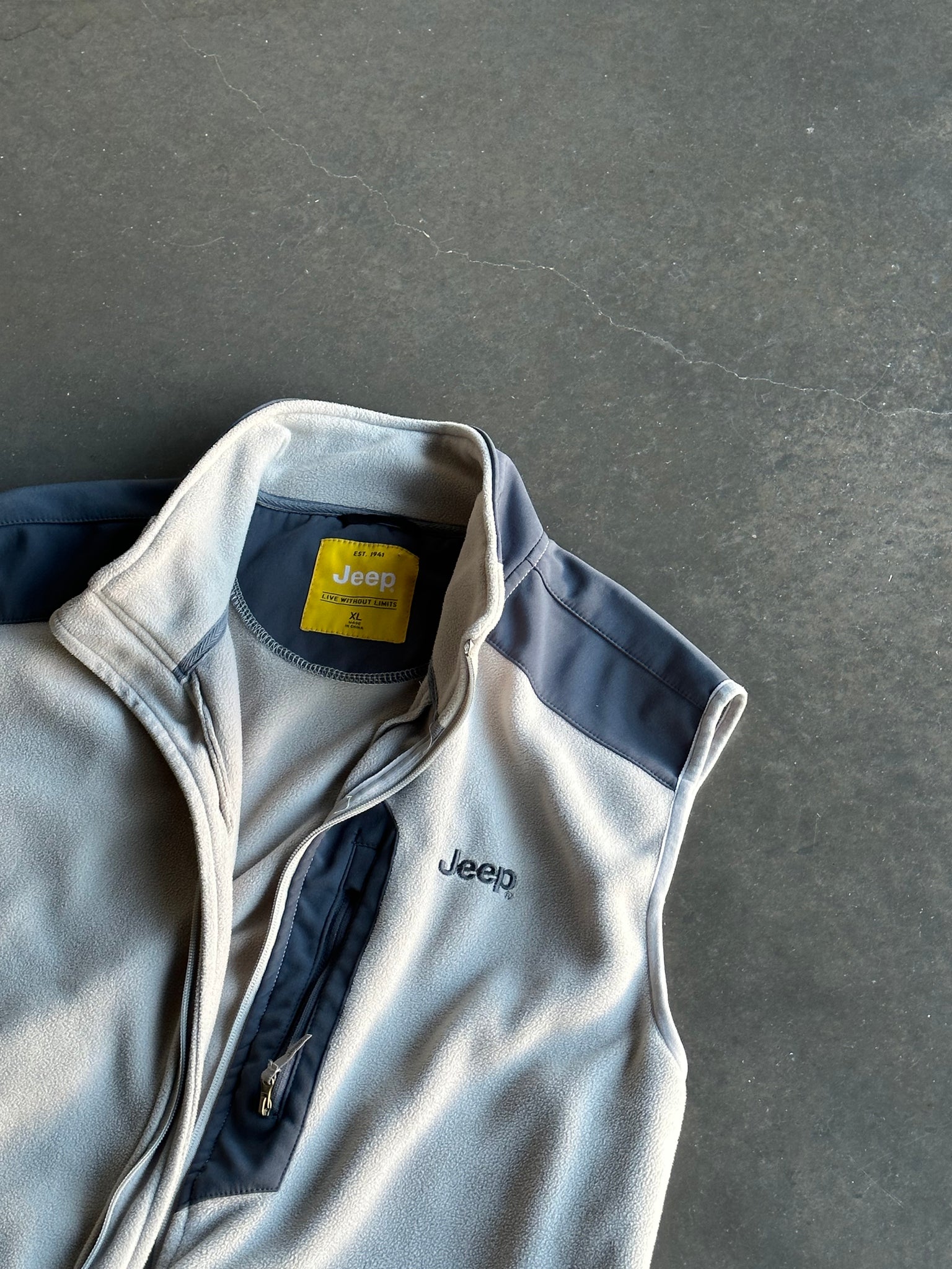 Jeep Fleece Vest XL