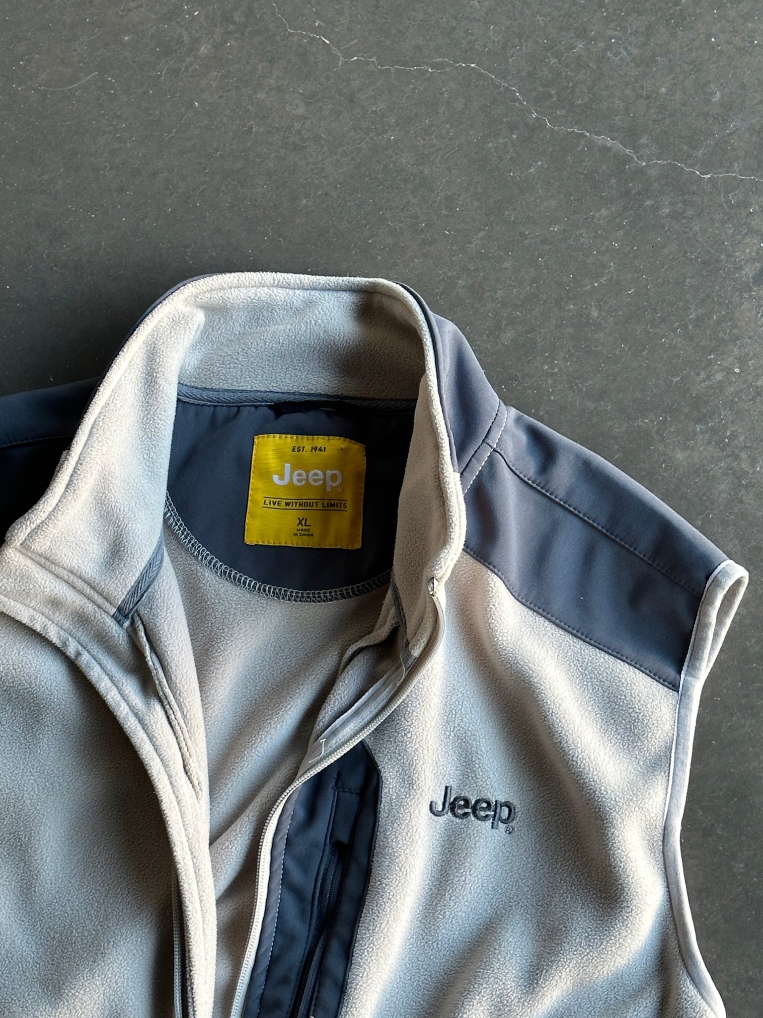 Jeep Fleece Vest XL