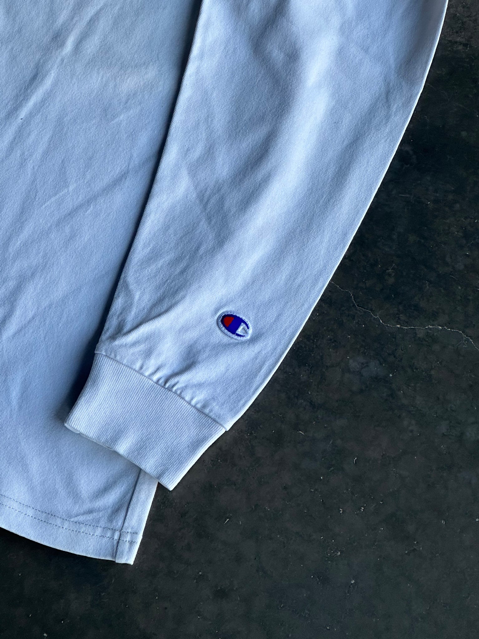 Champion White Reverse Weave Long Sleeve L