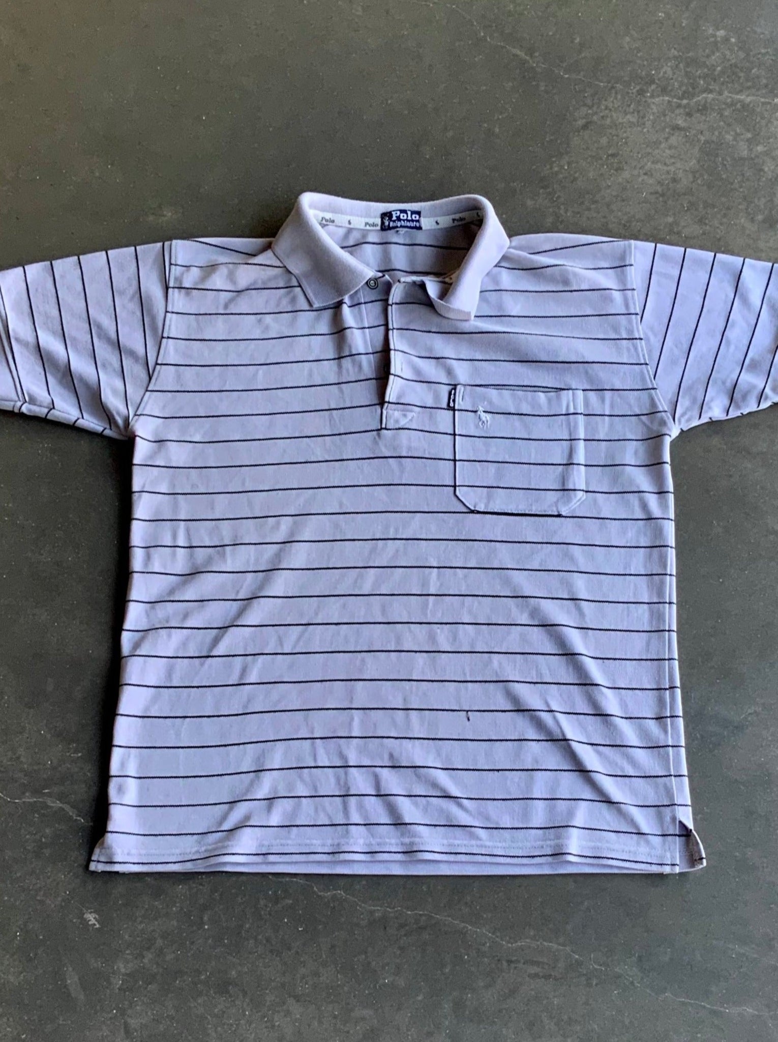 Ralph Lauren Stripe Polo M