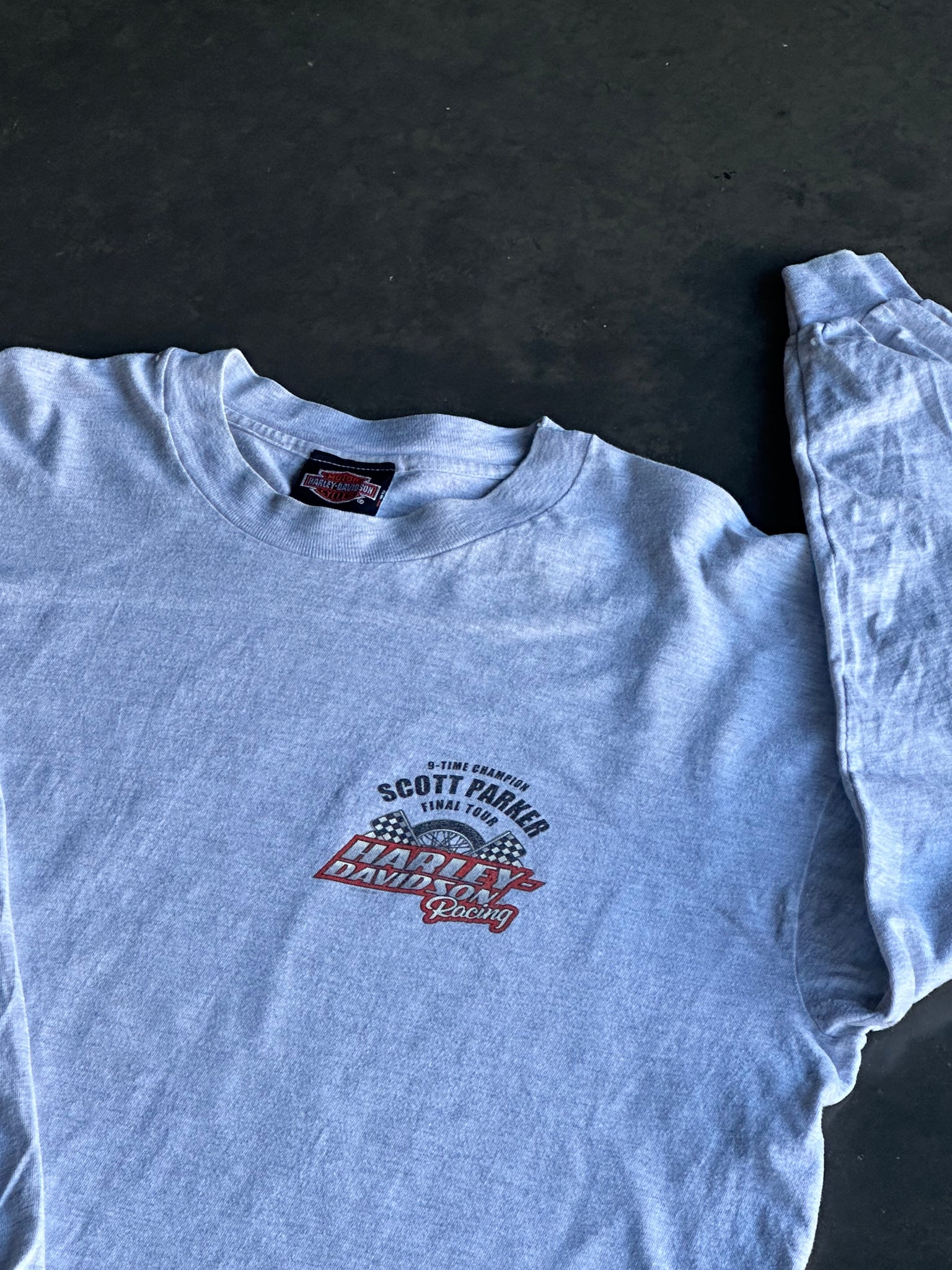 Vintage Harley Davidson Scott Parker Long Sleeve L