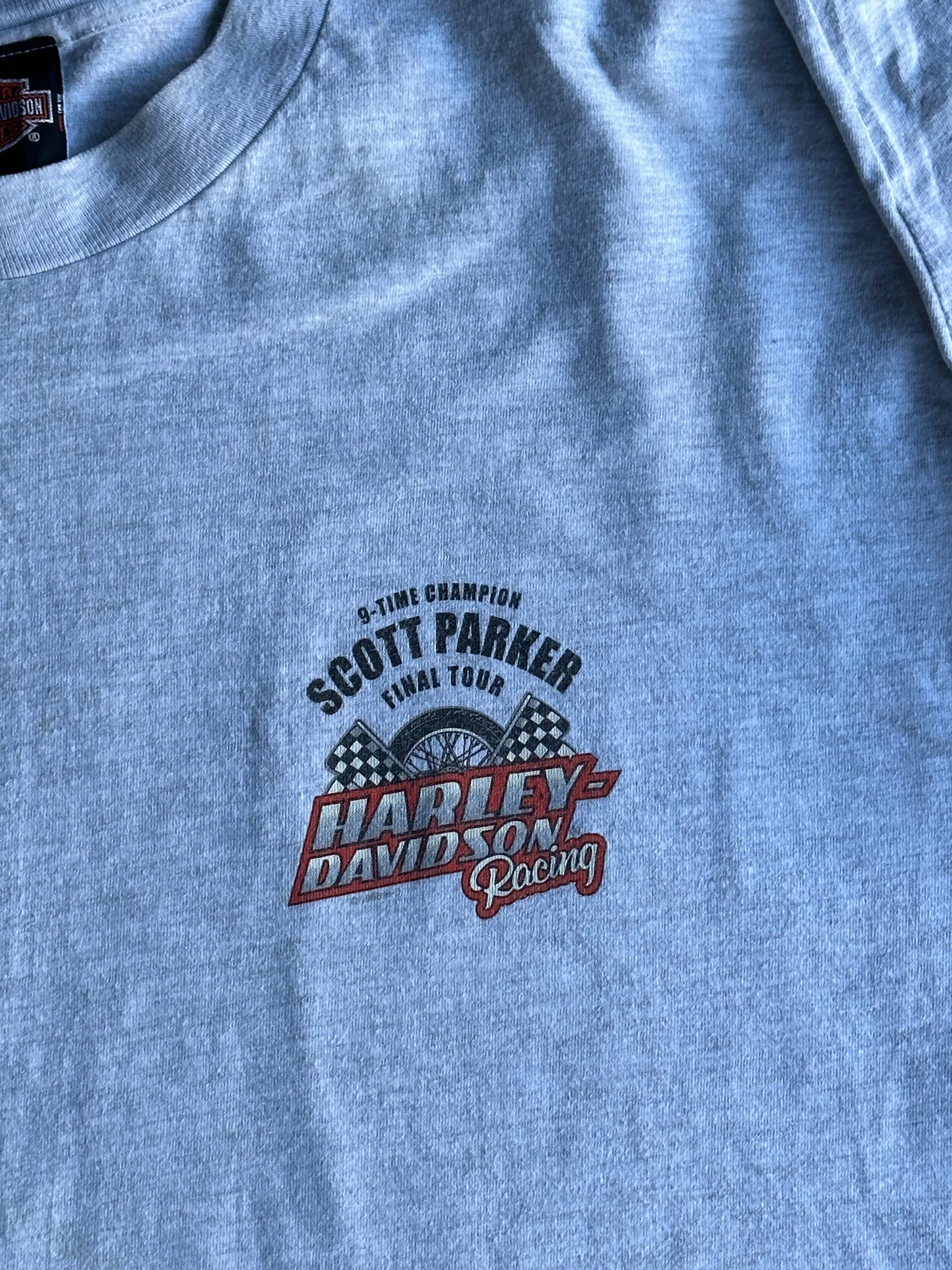 Vintage Harley Davidson Scott Parker Long Sleeve L