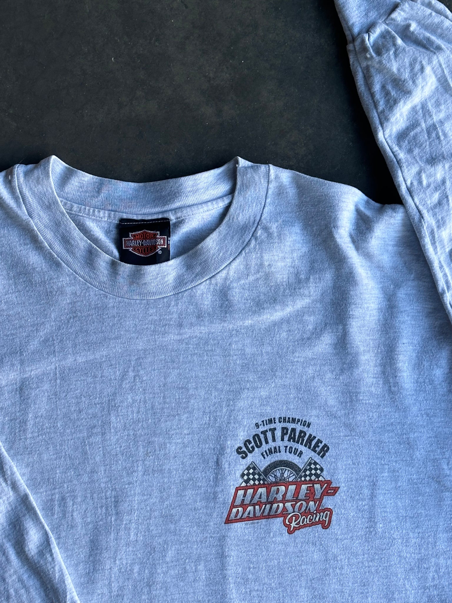 Vintage Harley Davidson Scott Parker Long Sleeve L