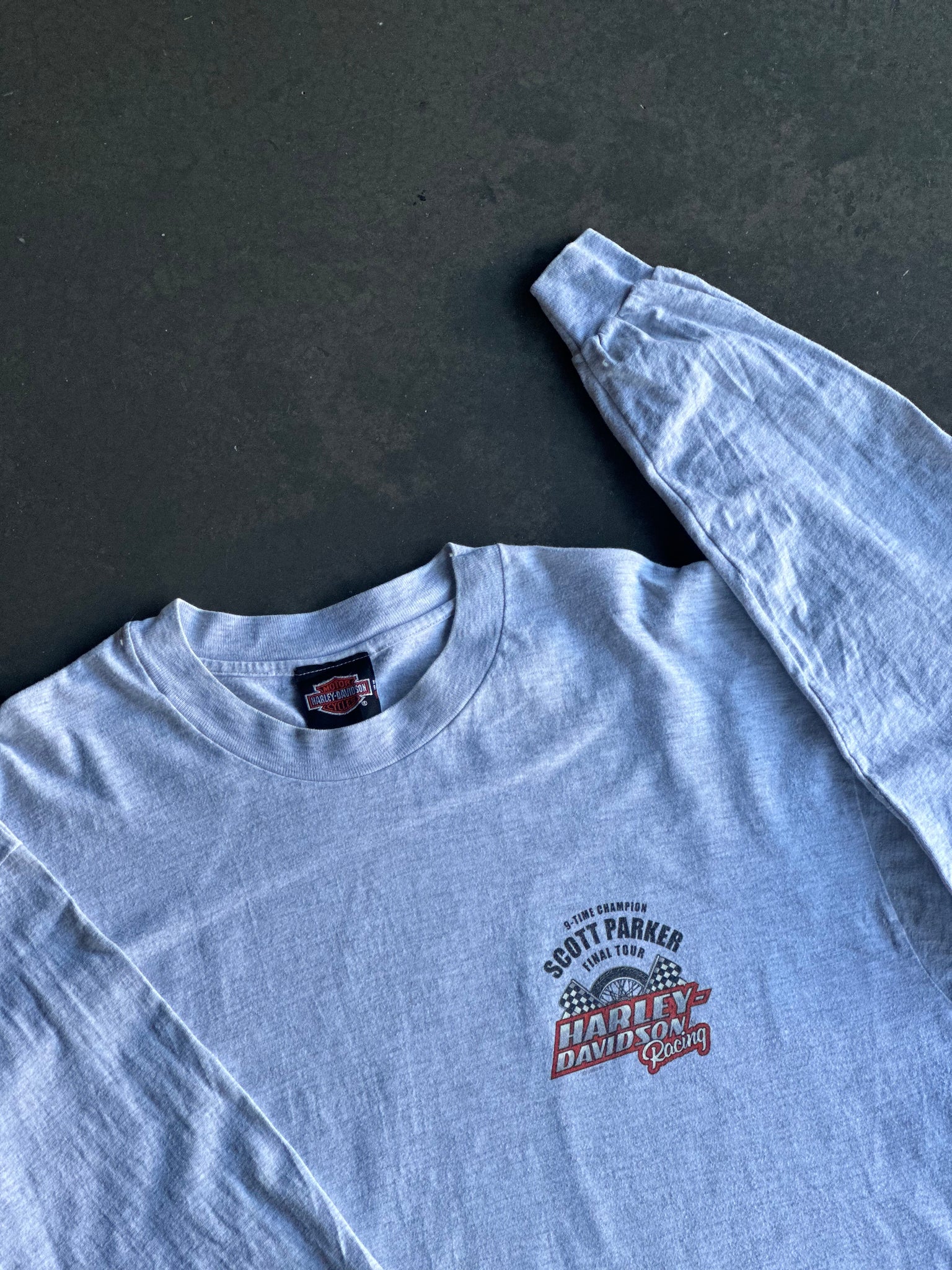 Vintage Harley Davidson Scott Parker Long Sleeve L