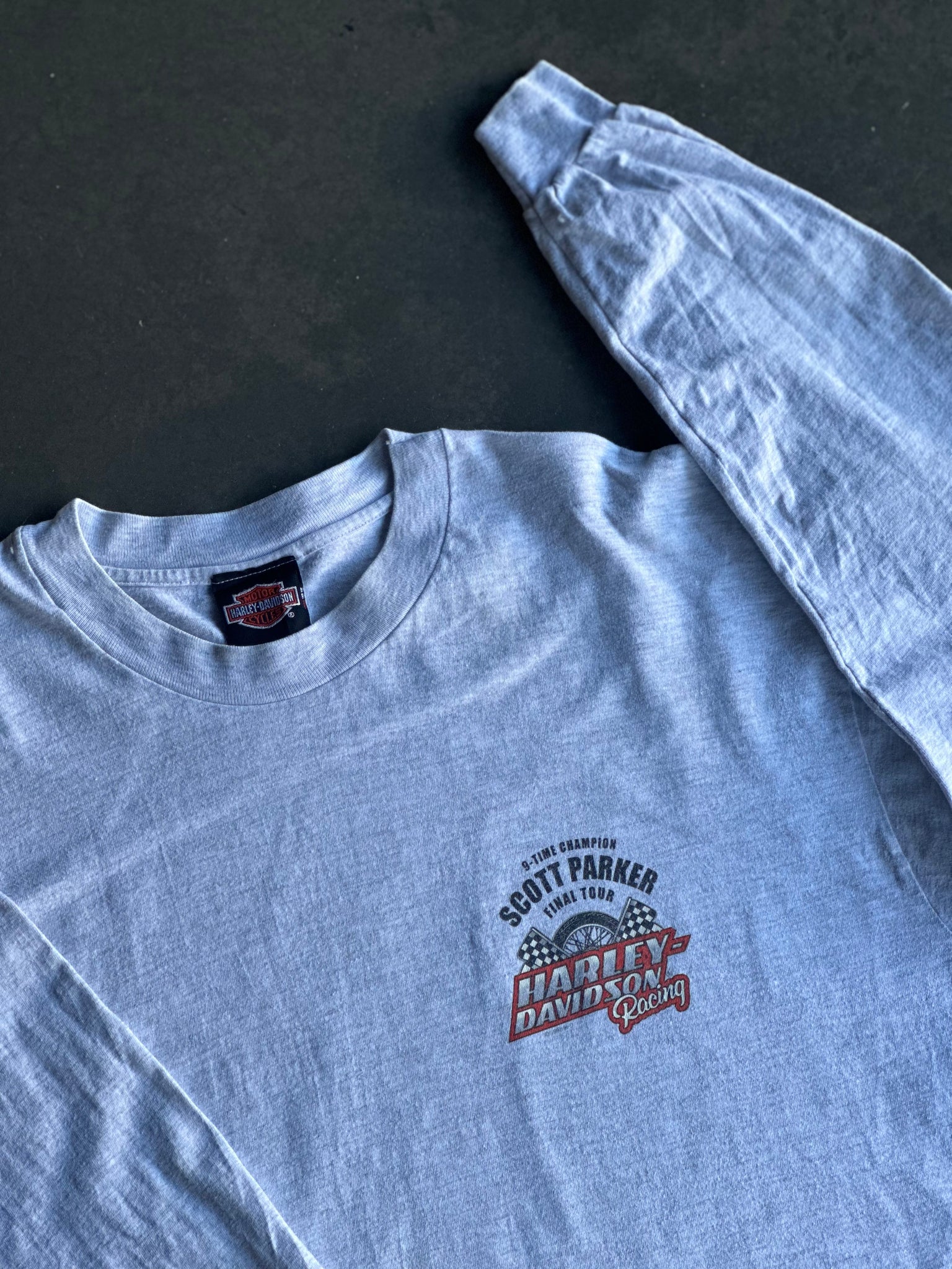 Vintage Harley Davidson Scott Parker Long Sleeve L